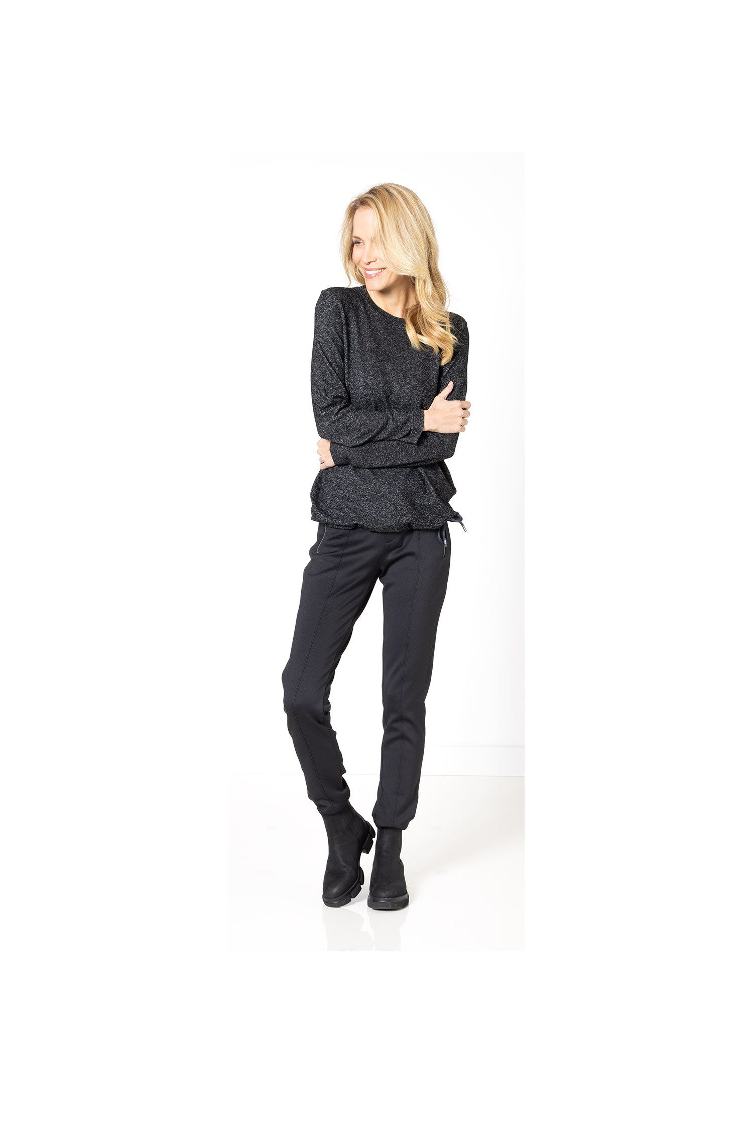 SER Langarmshirt Shirt Melange W8240144 auch günstig online kaufen