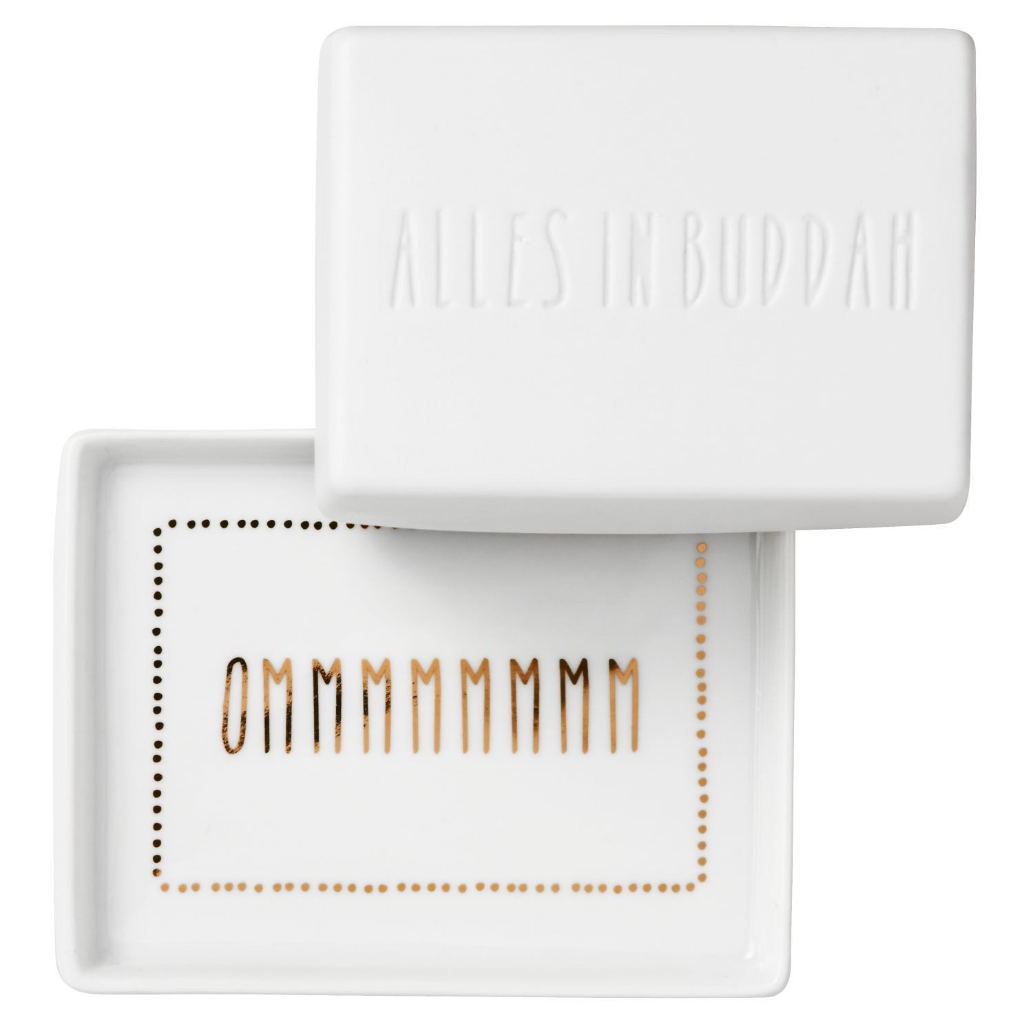 Räder Design Butterdose Всіs in Buddha, Porzellan