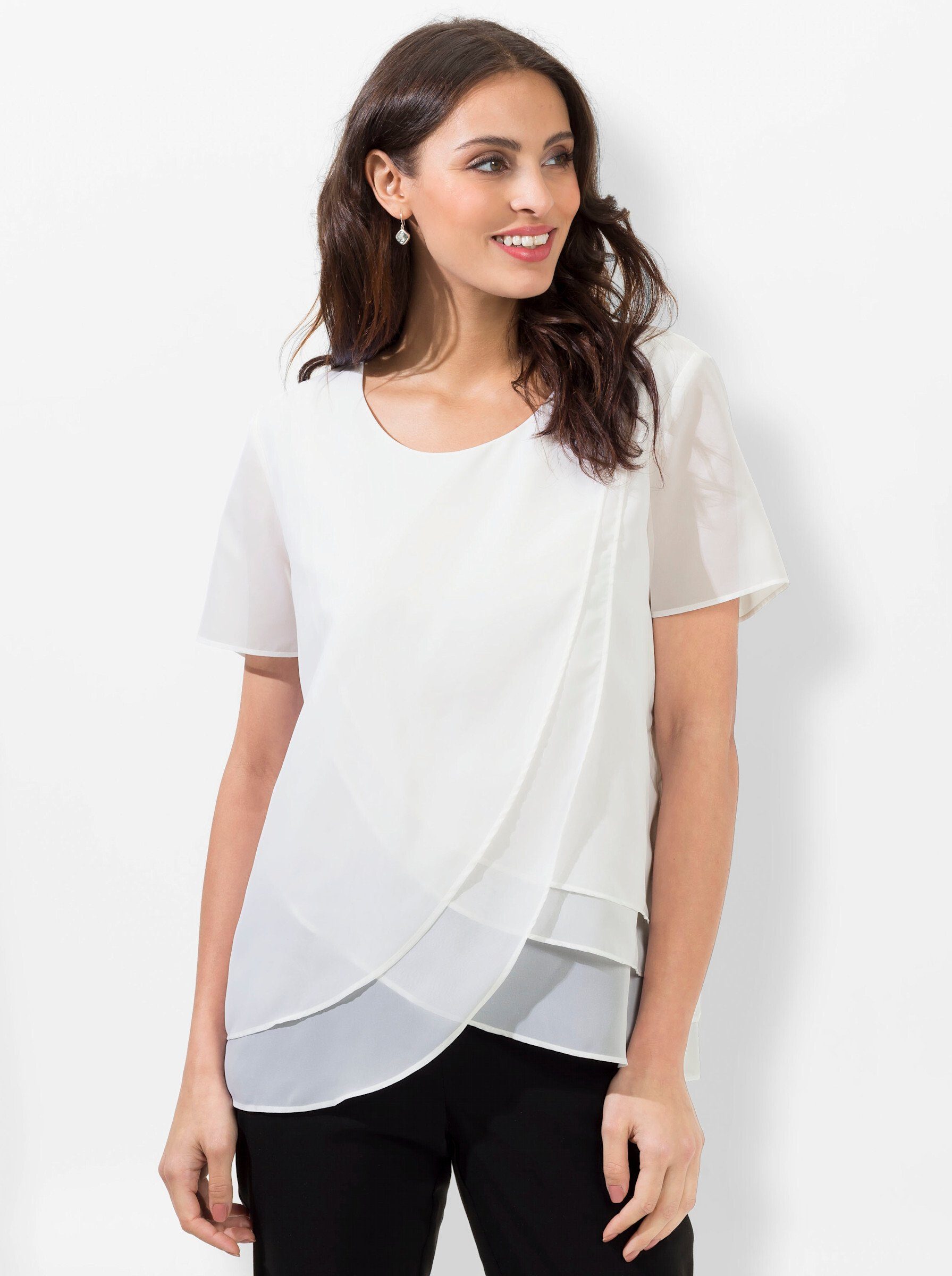 Witt Klassische Bluse Georgettebluse günstig online kaufen