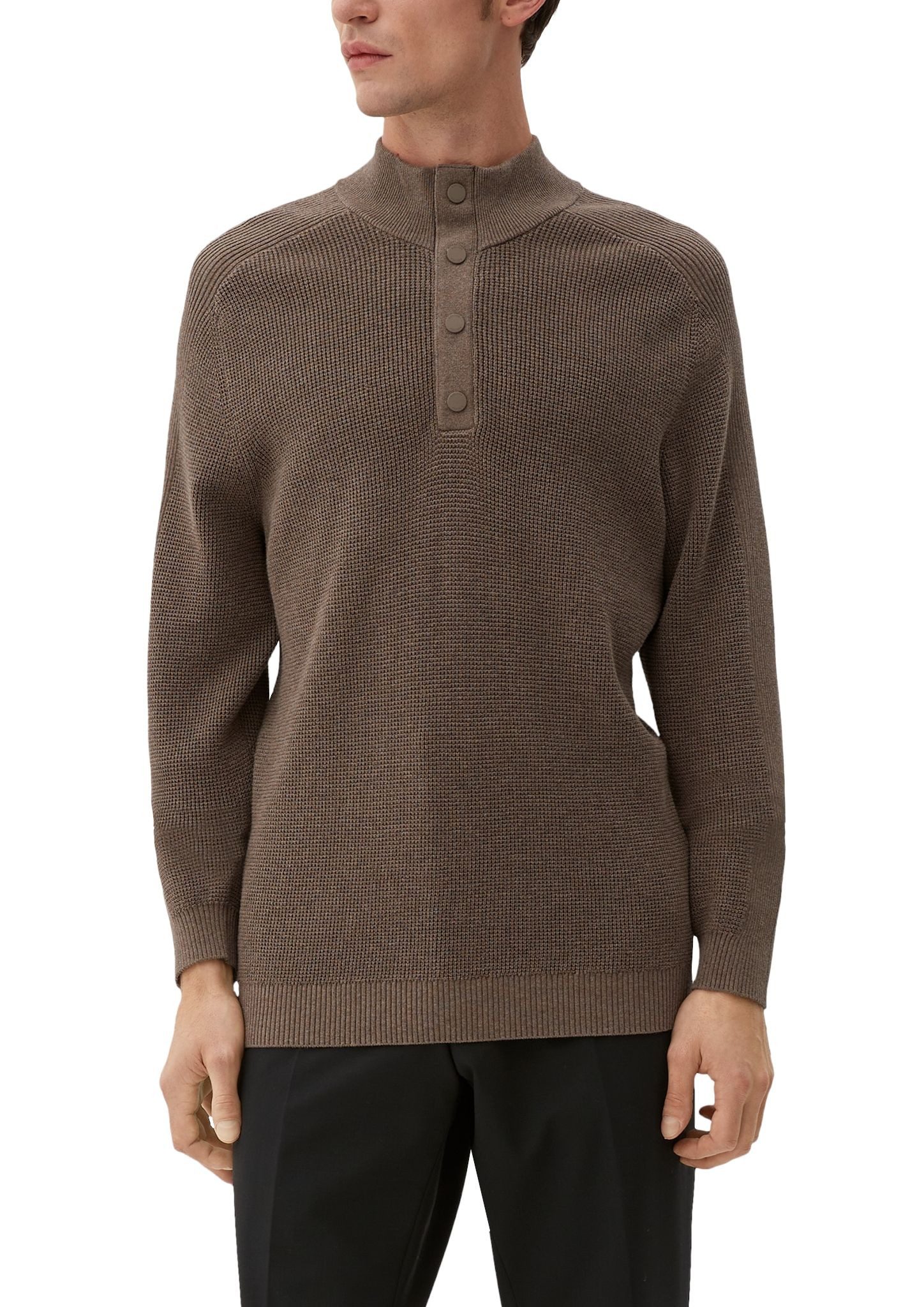 s.Oliver V-Ausschnitt-Pullover