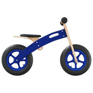 vidaXL Tretfahrzeug Laufrad für Kinder mit Luftreifen Blau
