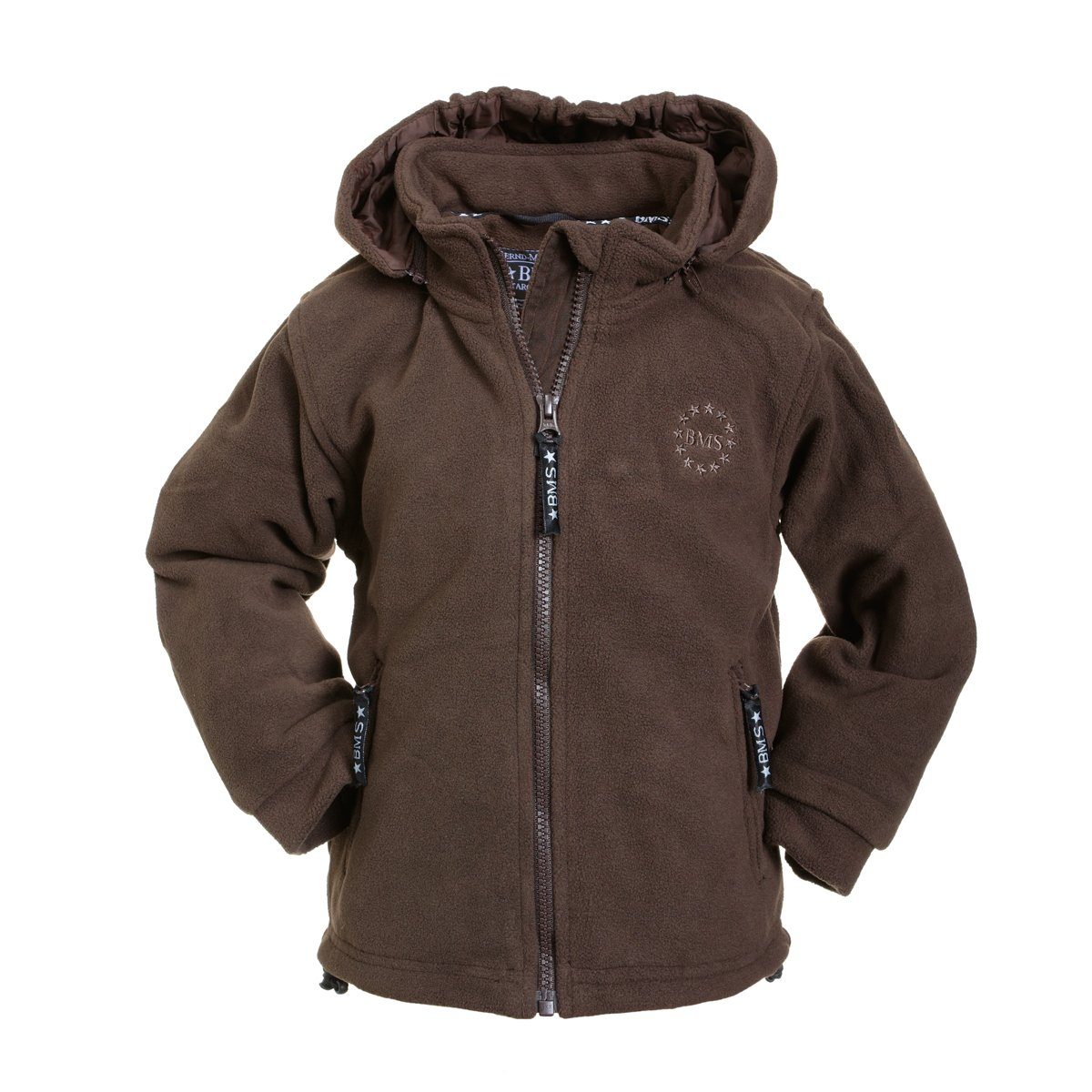 Kapuzenfleecejacke BMS Fleecejacke für Kinder
