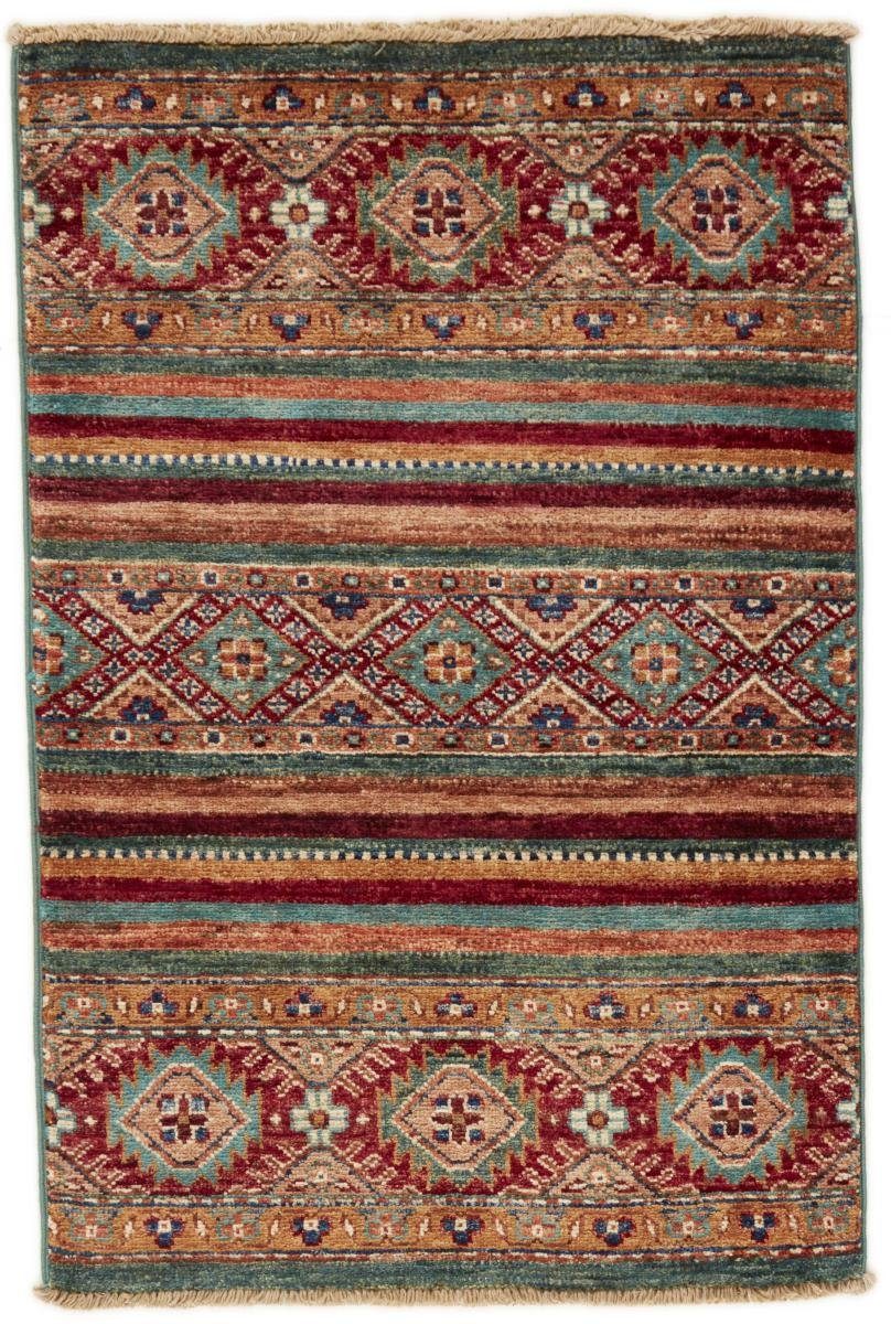 Orientteppich Arijana Shaal 64x98 Handgeknüpfter Orientteppich, Nain Trading, rechteckig, Höhe: 5 mm