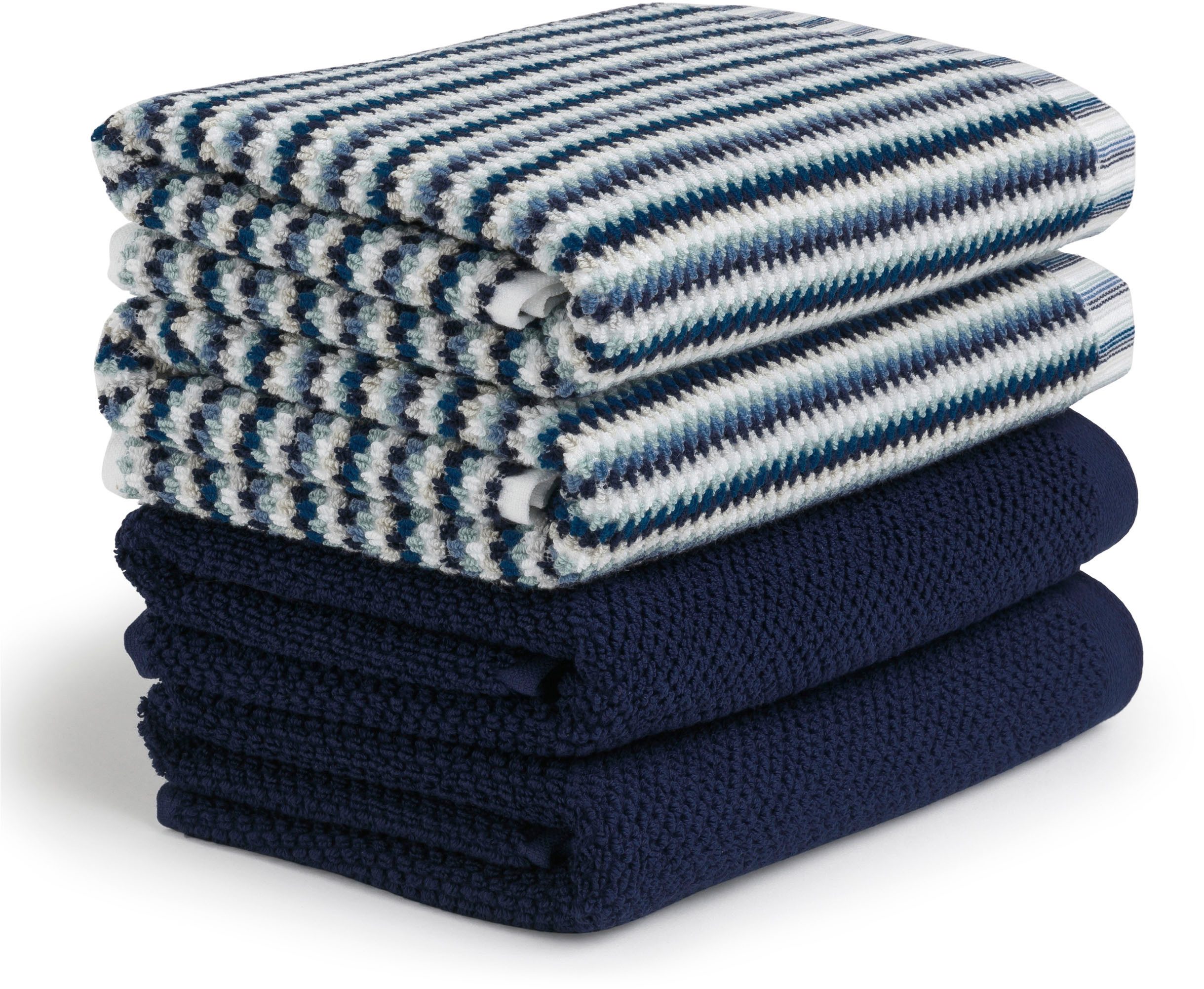 Möve Handtuch Set Bliss Handtuch Set, Walkfrottier (Set, 4-St), Perlstruktur mit leichtem Massageeffekt