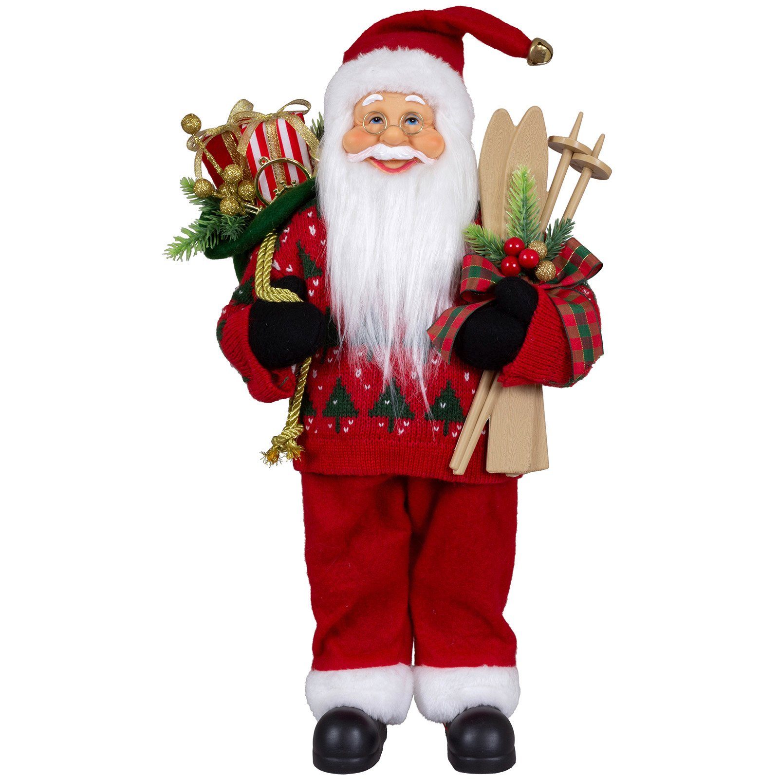 rot (30-80cm) Figur, 1 Christmas Martin, Größen St), Paradise Weihnachtsmann 4 (Deko