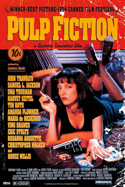 PYRAMID Poster »Pulp Fiction Poster 61 x 91,5 cm«
