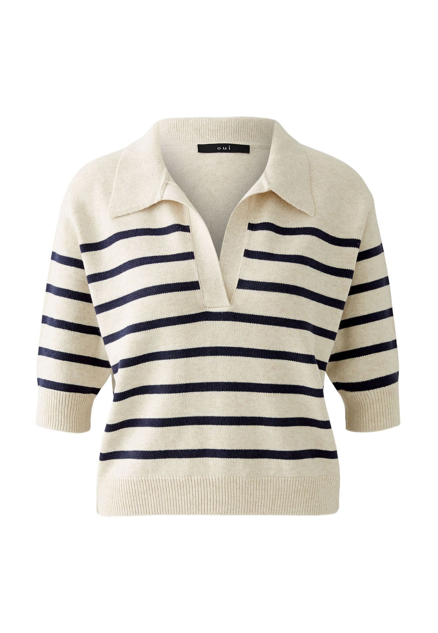 V-Ausschnitt-Pullover Pullover