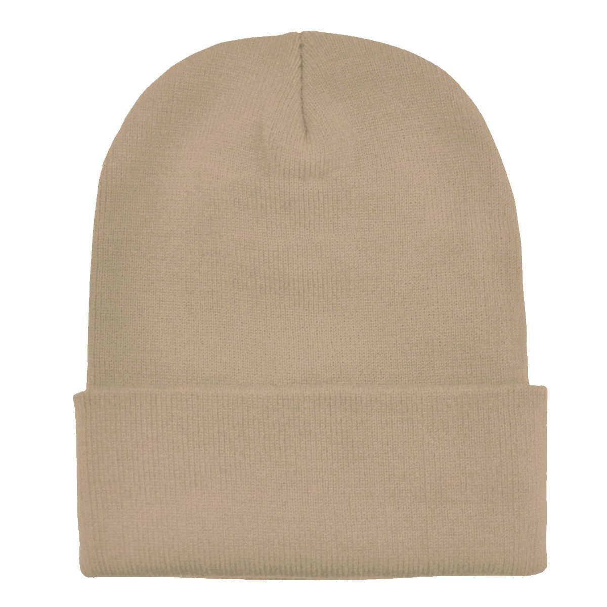 DonDon Beanie Mütze Beanie (Packung, 1-St) Wintermütze, klassisches Design, mit Krempe