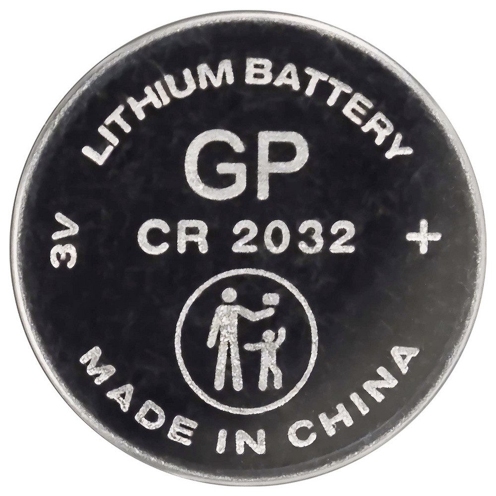 Gp GP CR2032 Bulk Knopfzellen-Set 3 V 230 mAh 25 St. Batterie