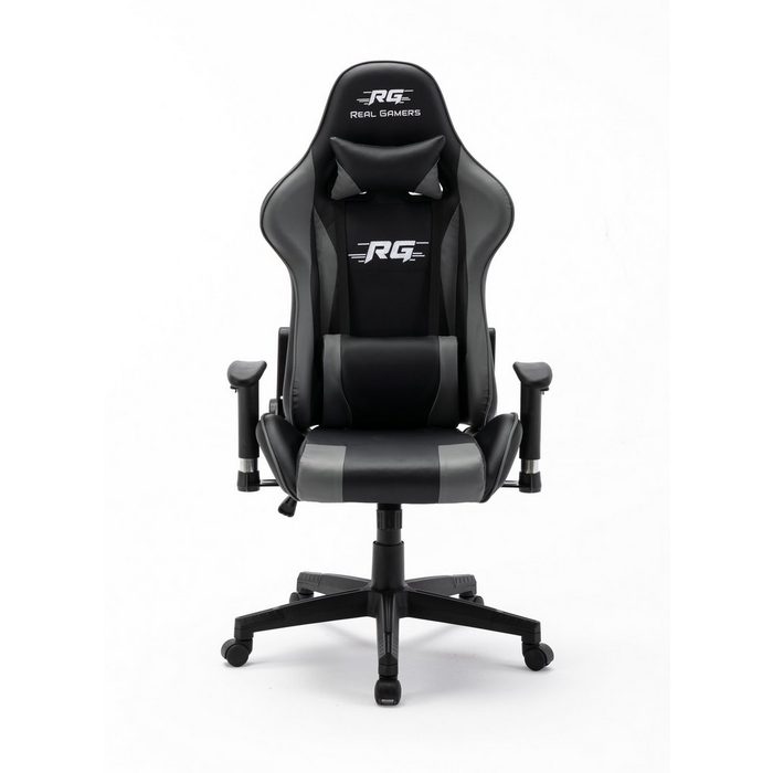 ebuy24 Gaming-Stuhl Real Gamers Pro Gaming Stuhl schwarz grau.
