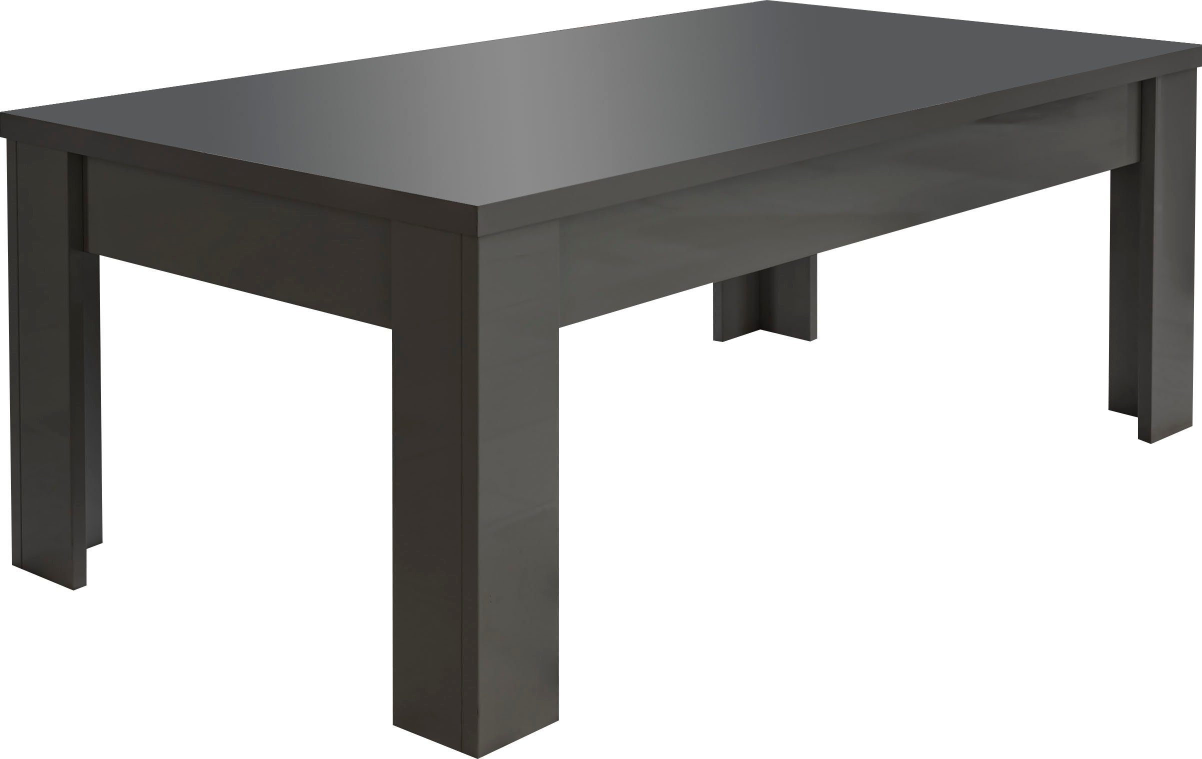 Home affaire Couchtisch Dama 122 x 65 cm, Wohnzimmertisch mit Winkelfuß, So günstig online kaufen