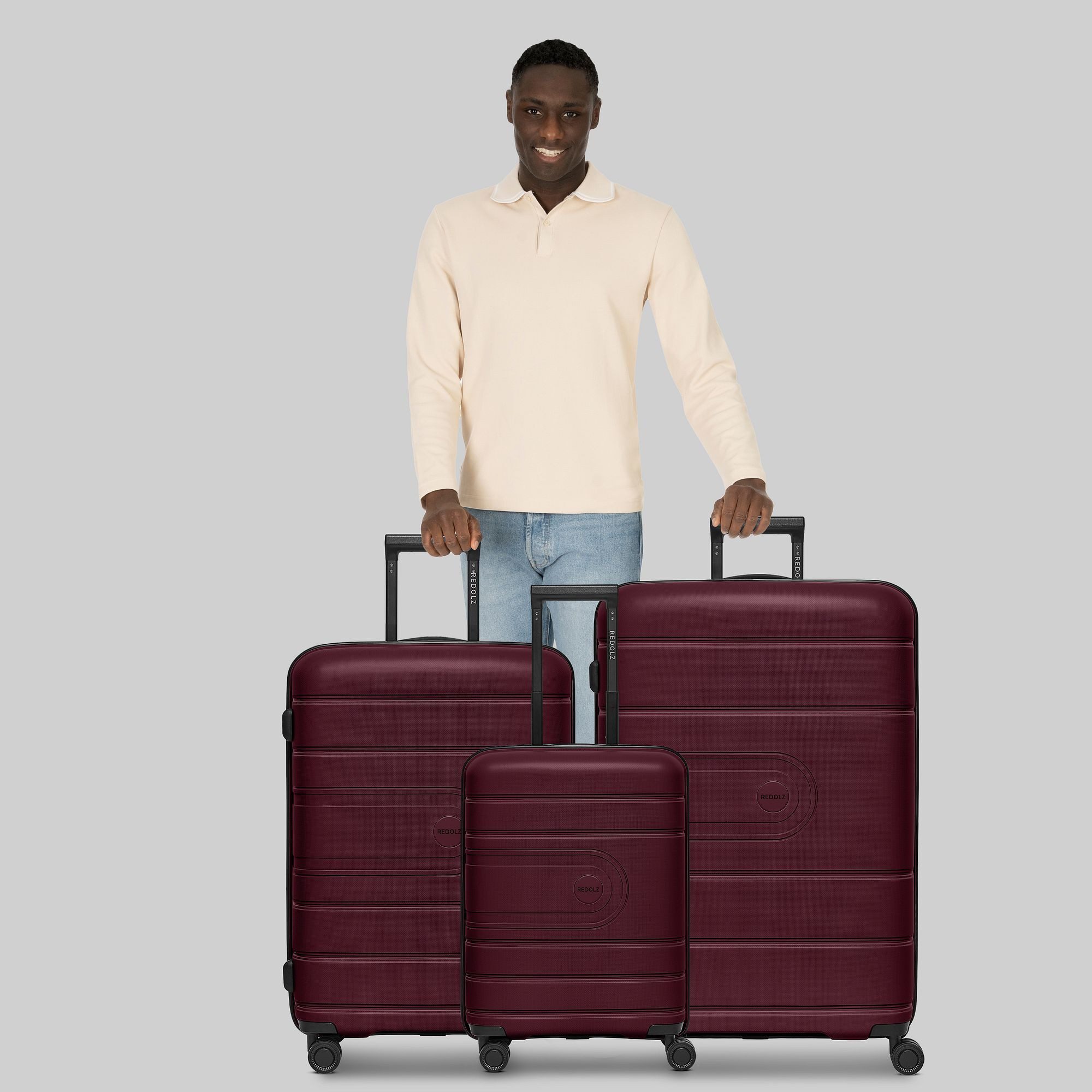 Redolz Trolleyset Essentials 11, 4 Rollen, (3-teilig, 3 tlg), Polypropylen günstig online kaufen