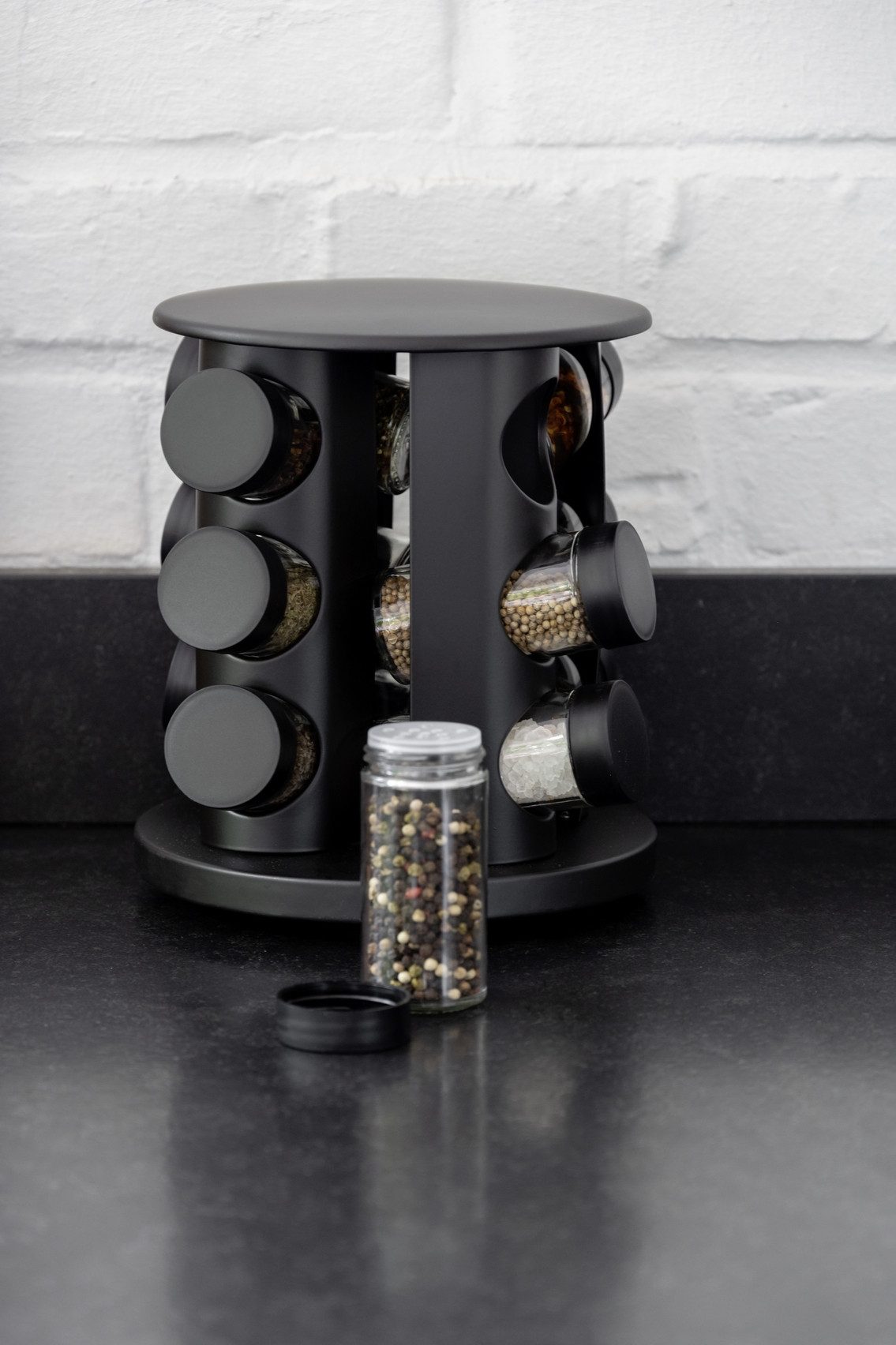 WENKO Gewürzkarussell Modell Bruna, (Set, 13-tlg), 360° drehbares Gewürzreg günstig online kaufen