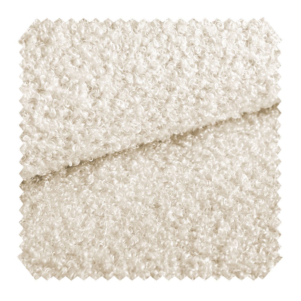novely® Stoff CENTRO Bouclé Polsterstoff, Weich, pflegeleicht & robust, Wasser- und schmutzabweisend, voluminös, langlebig, Meterware, 1lfm