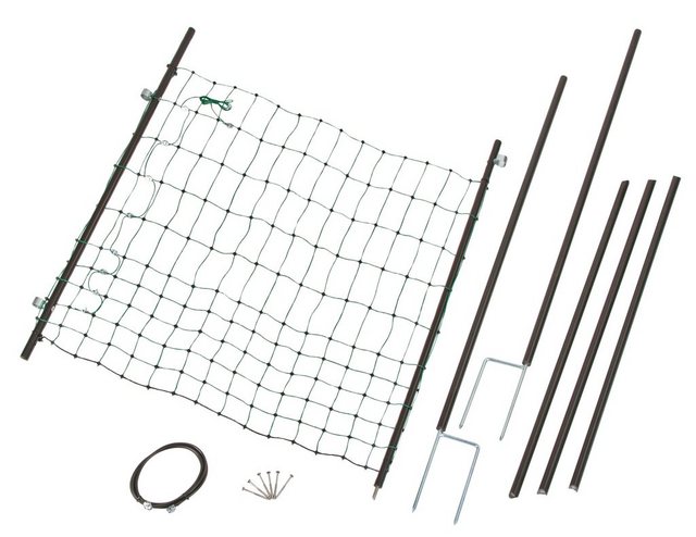 Kerbl Hühnerzaun Kerbl Tür für Elektrozaunnetz für Netze 95 – 125 cm Höhe