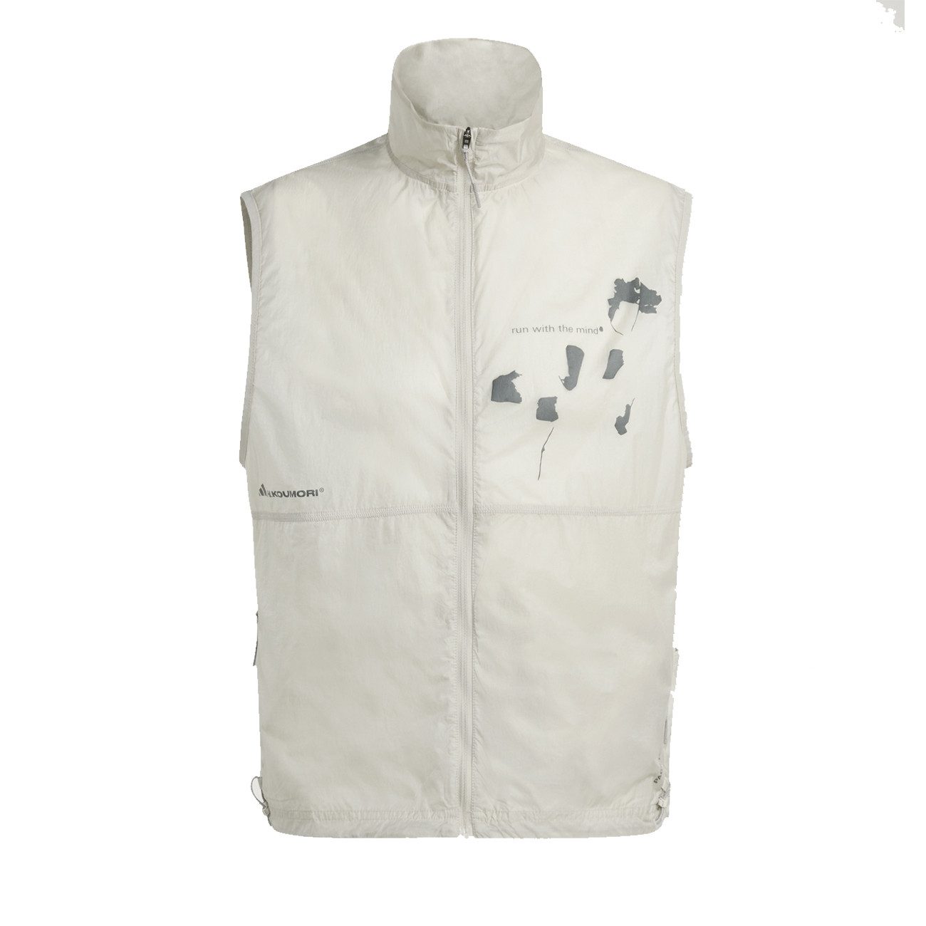 adidas Performance Laufshirt adidas H.Koumori ADI365 Running Vest Grey