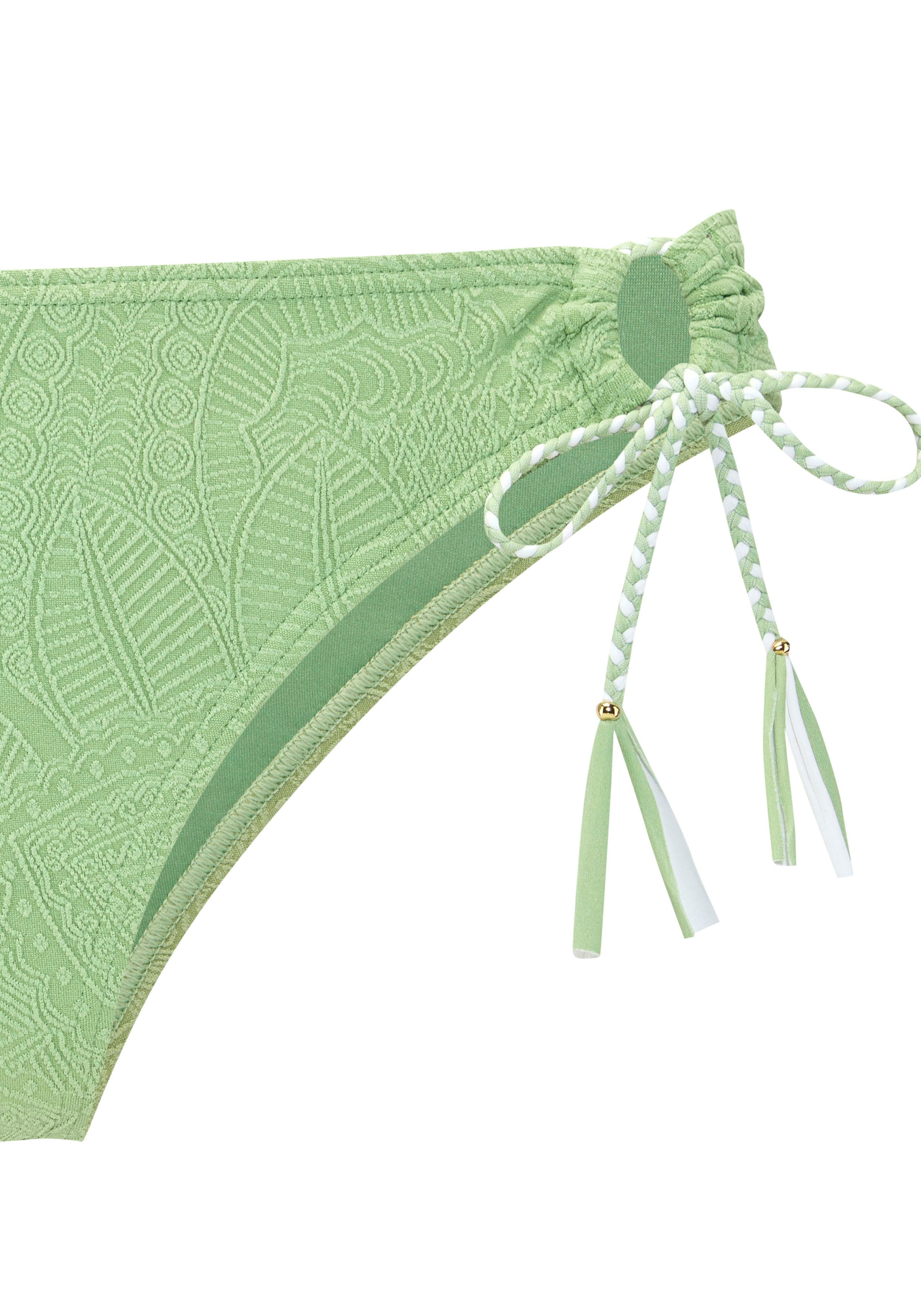 s.Oliver Bikini-Hose Ada in gemusterter Strukturware