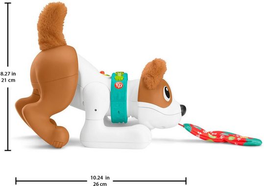 Fisher-Price® Lernspielzeug »Bello Spielzeughund«, mit Licht- und Sound