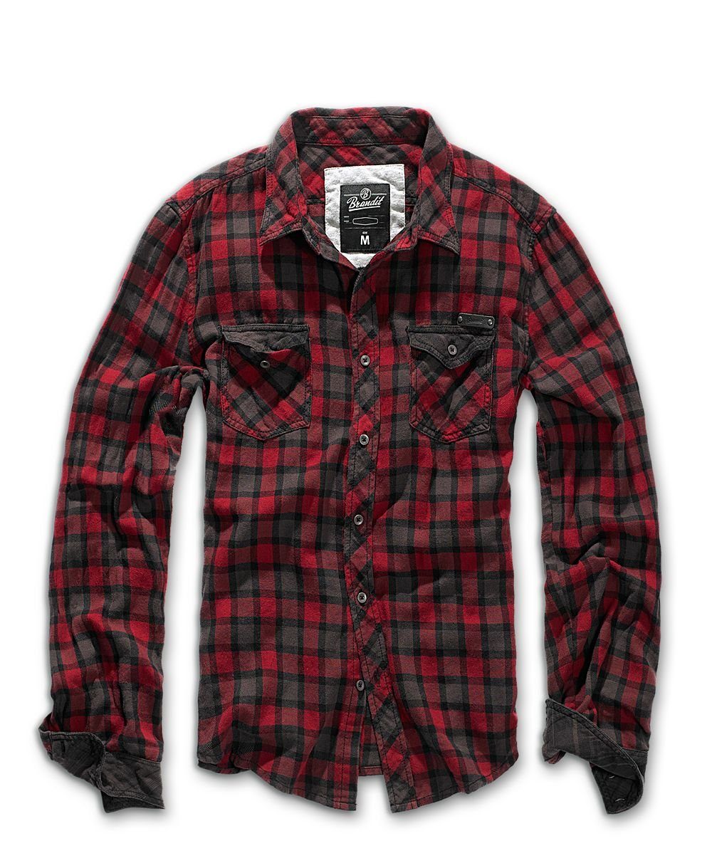 Brandit Langarmhemd Duncan Check Shirt Long günstig online kaufen
