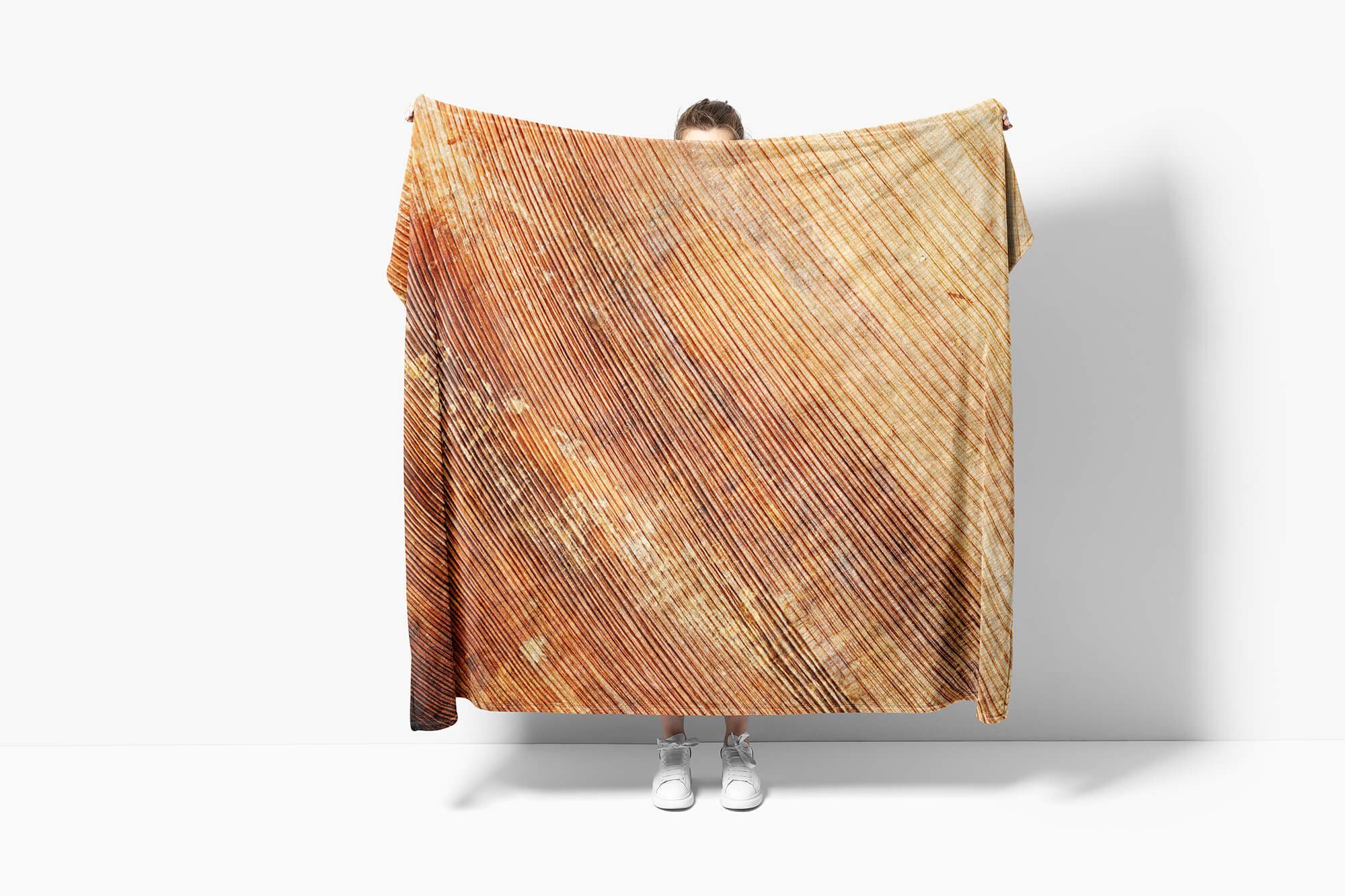 Sinus Fotomotiv Baumwolle-Polyester-Mix Handtücher Kunstvoll Art Makrofoto, Handtuch Kuscheldecke Strandhandtuch (1-St), Handtuch mit Saunatuch Abstrakt