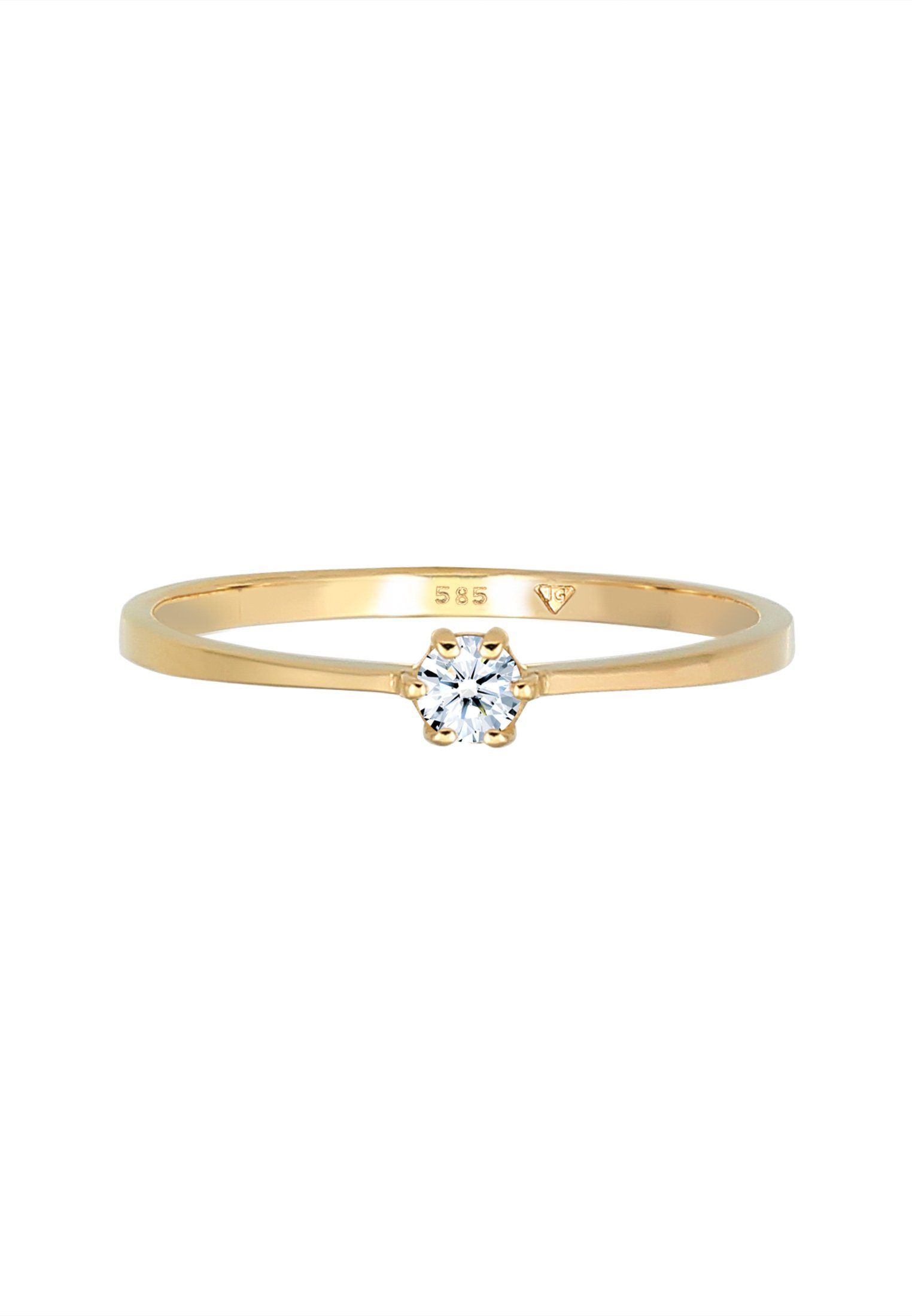 Elli DIAMONDS Verlobungsring Diamant Weiß Brillantschliff günstig online kaufen