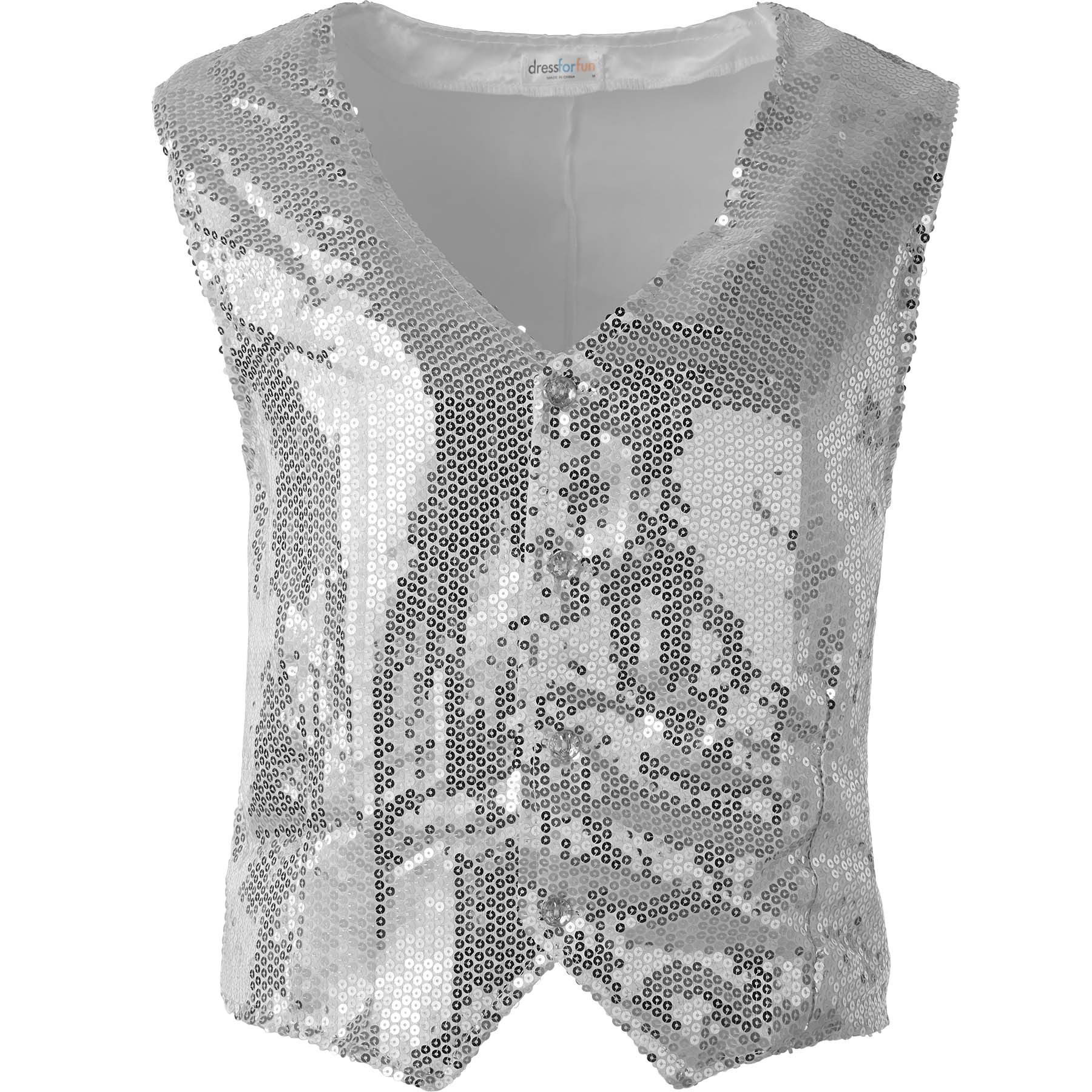 dressforfun Anzugweste Pailletten-Weste Herren günstig online kaufen