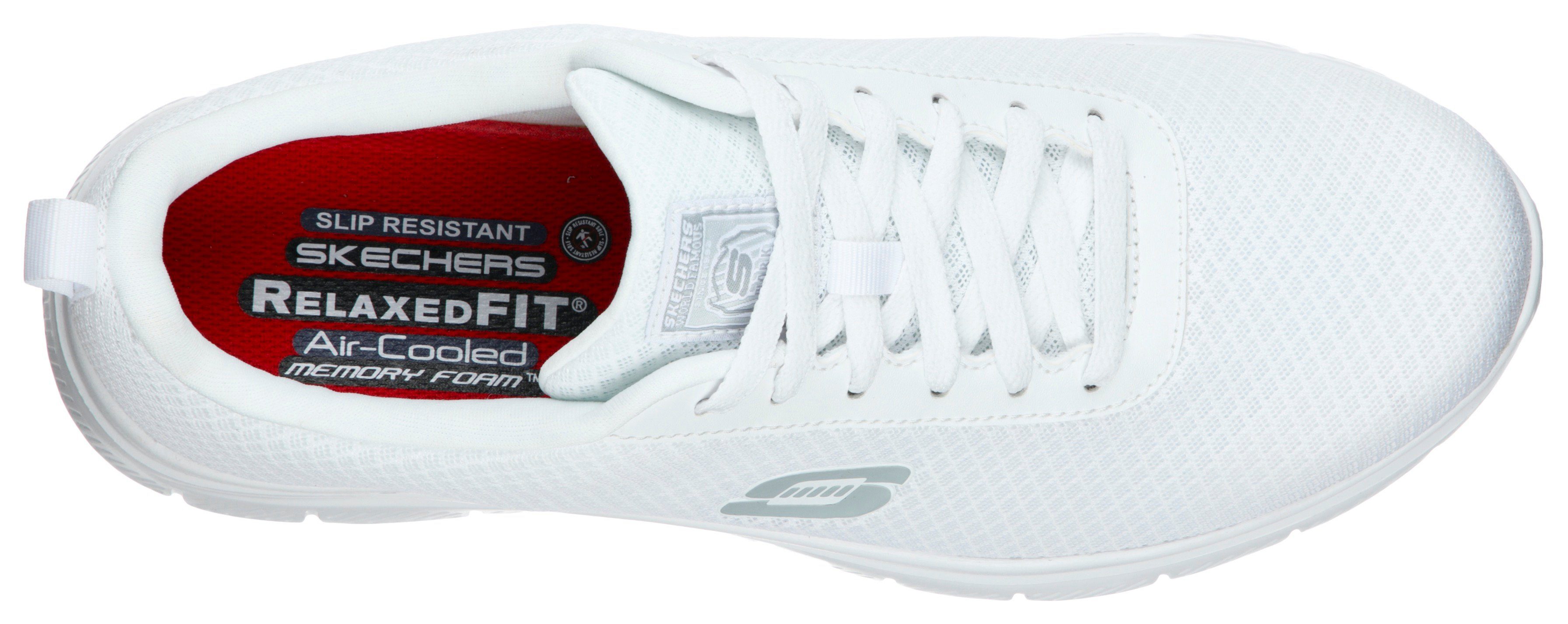 Skechers Berufsschuh Schnürschuh für Gastronomie,Pflege mit gepolsterter Innensohle – Bild 5 von 5