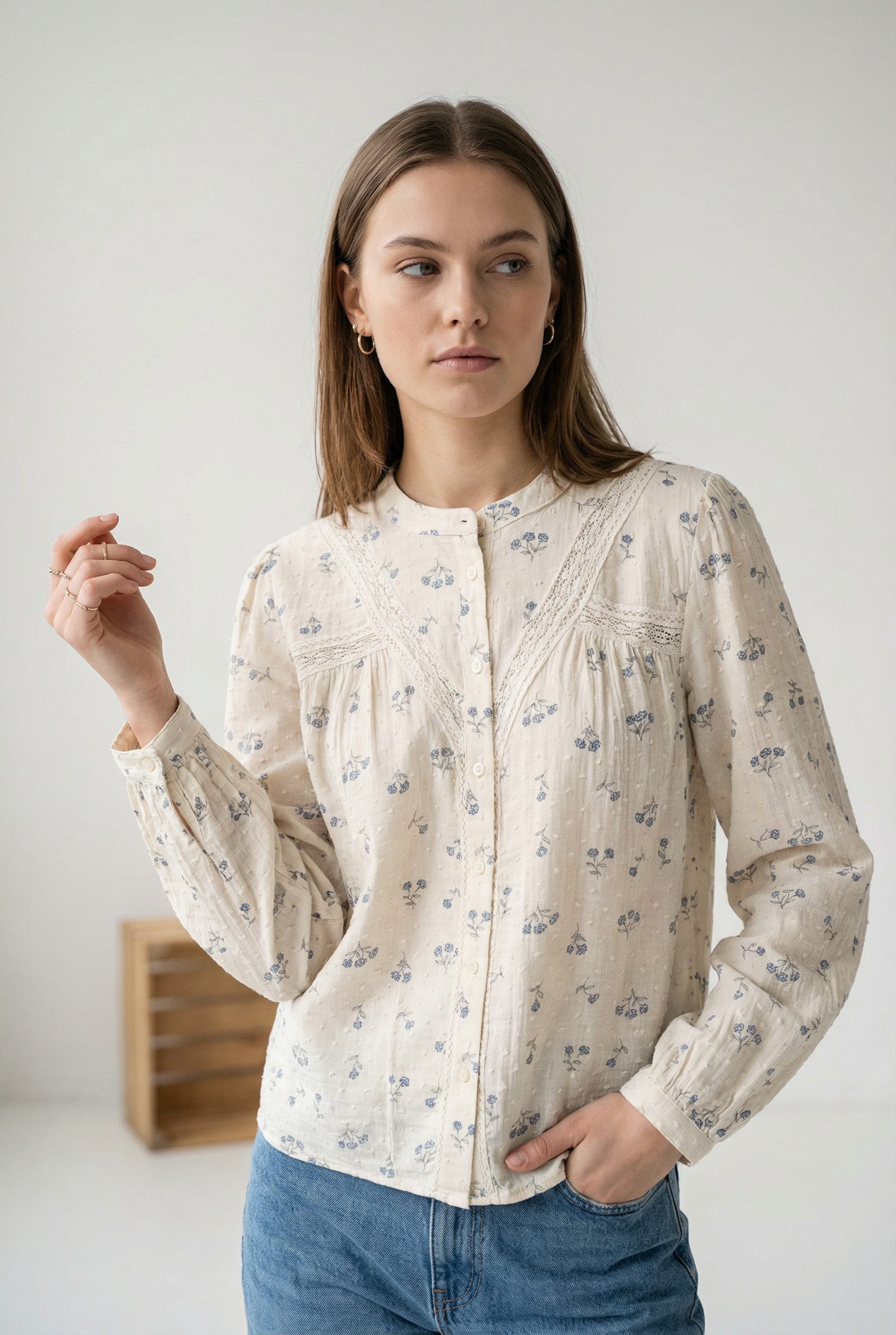 ONLY Druckbluse ONLLARI L/S FLOWER SHIRT NOOS WVN günstig online kaufen