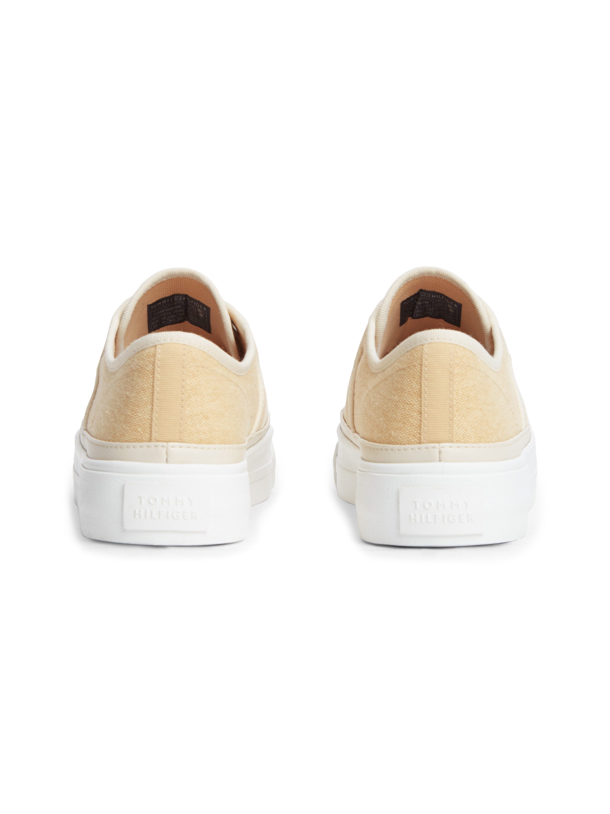Tommy Hilfiger PLATFORM VULC SNEAKER PIPING Plateausneaker Freizeitschuh, Halbschuh, Schnürschuh mit Kontrast-Paspellierung