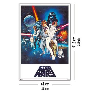 Star Wars Poster Star Wars Poster Style 'C' - American 61 x 91,5 cm