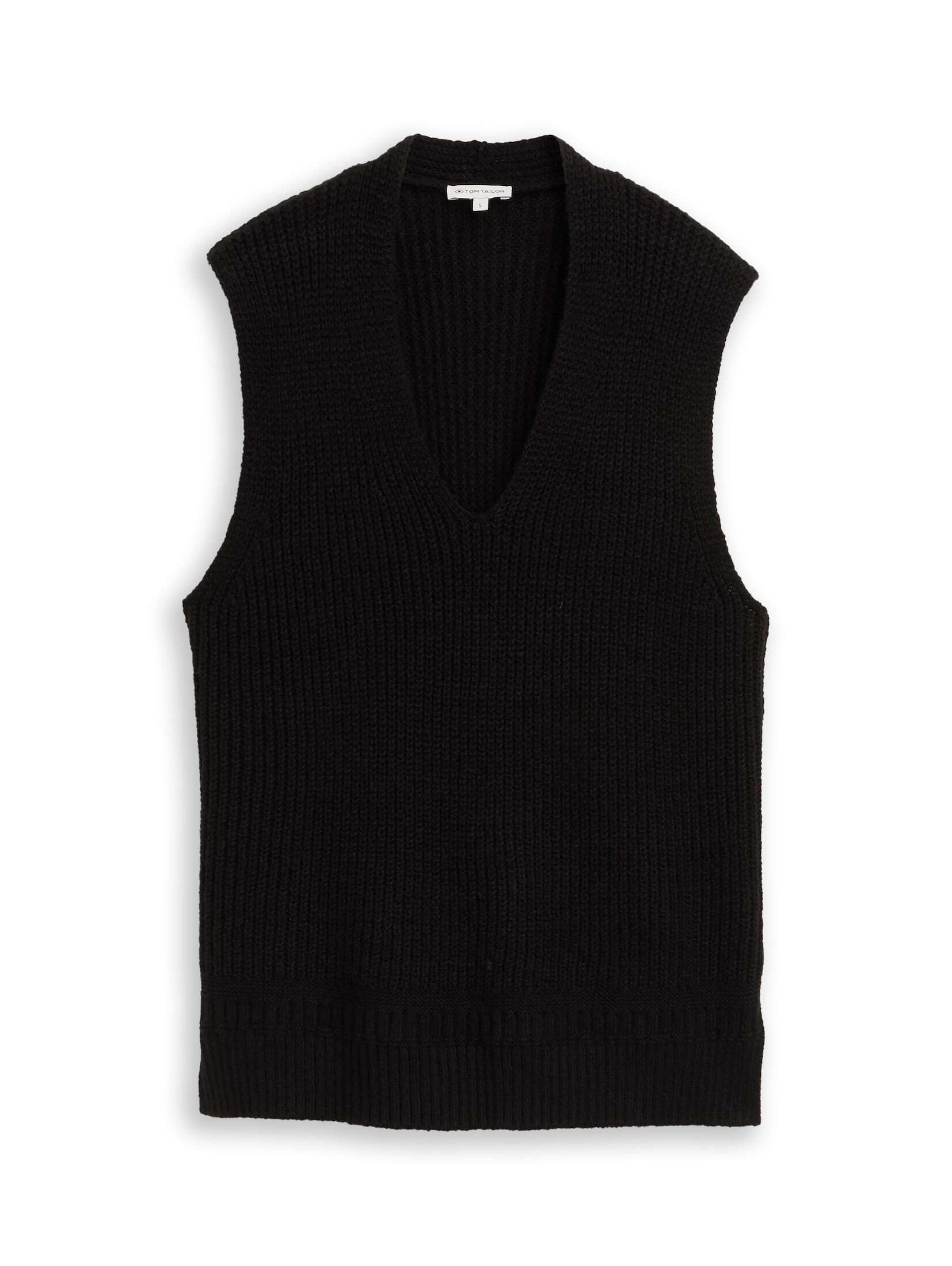 TOM TAILOR Strickpullover Pullover & Strickjacken Pullunder mit V-Ausschnitt