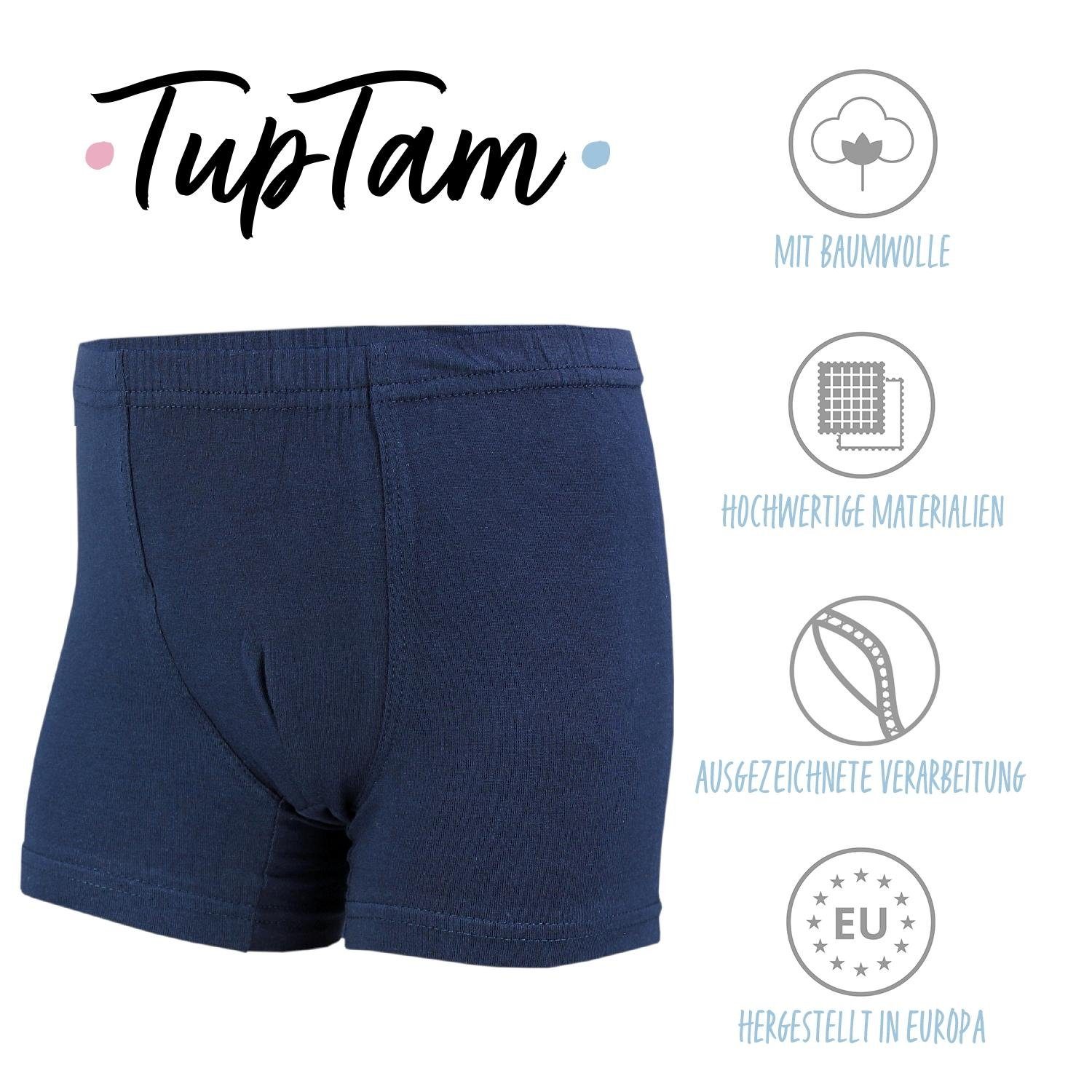 TupTam Boxershorts Jungen Boxershorts Unterhose Kinder Boxer Unterwäsche 10er / 5er Pack – Bild 2 von 5