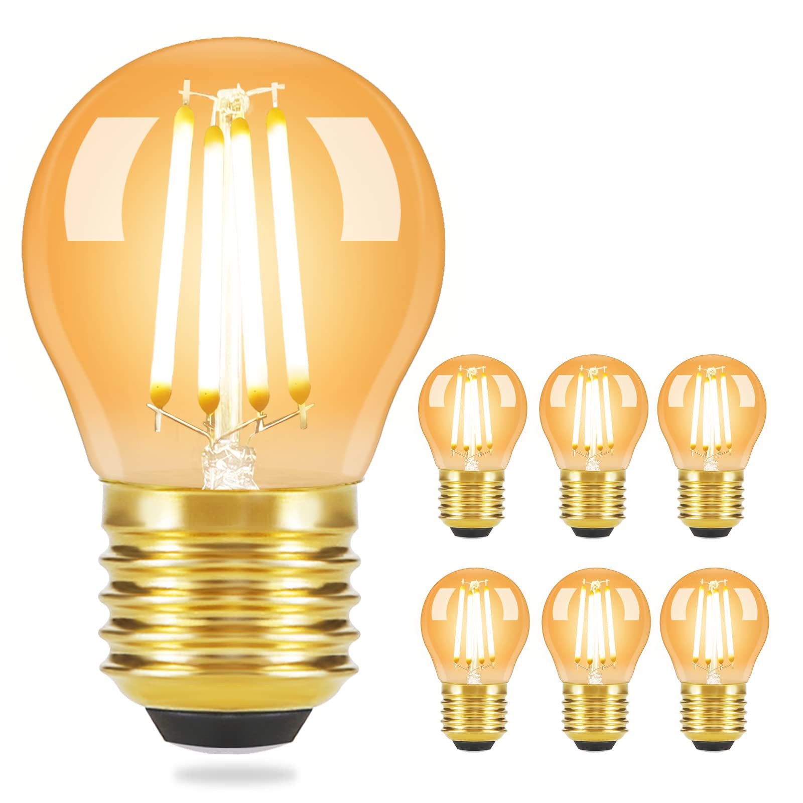 Nettlife LED-Leuchtmittel E27 4W Vintage 6ER günstig online kaufen