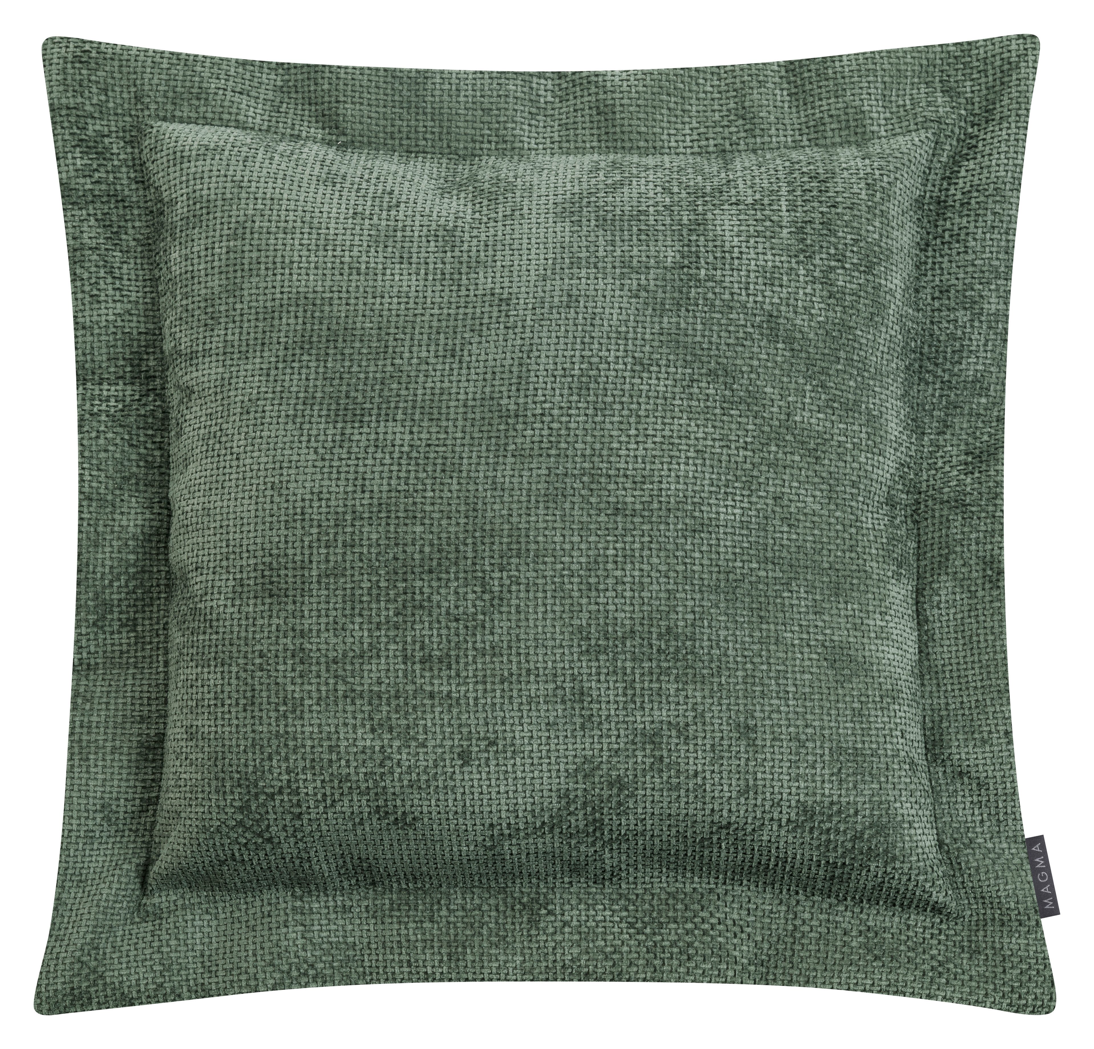 Magma Heimtex Dekokissen ARLO Flatterkissen, Elegantes Zierkissen mit samtiger Struktur und zeitlosem Design