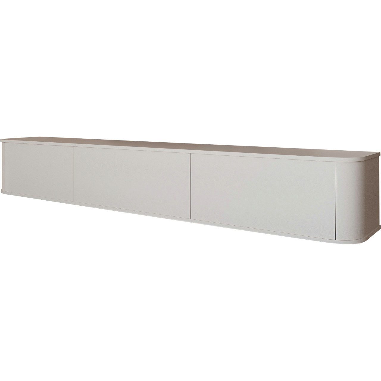 MOEBLINE Lowboard Hängender TV Lowboard AZILLO 215 kaschmir – Bild 2 von 5