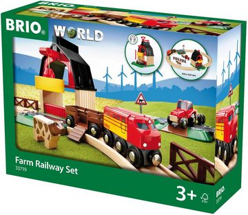 BRIO® Spielzeug-Eisenbahn BRIO® WORLD, Bauernhof Set, (Set), Made in Europe, FSC®- schützt Wald - weltweit