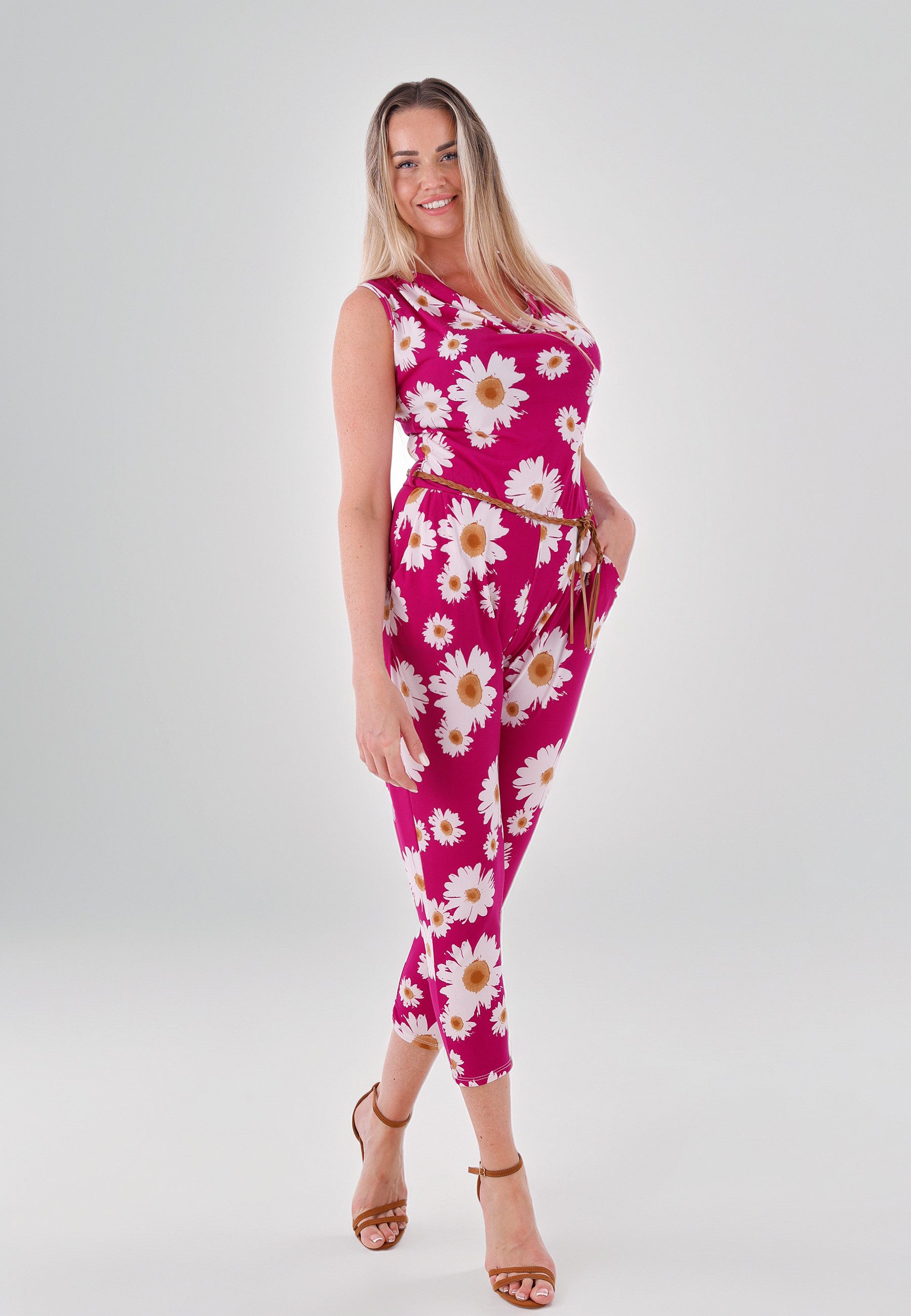 YC Fashion & Style Jumpsuit gemusterter günstig online kaufen
