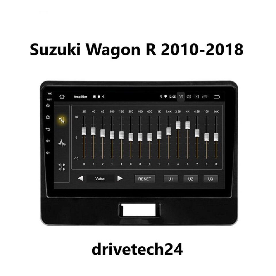 GABITECH Suzuki Wagon R Autoradio 9" 4GB 64GB Carplay Android Autoradio RAM 11