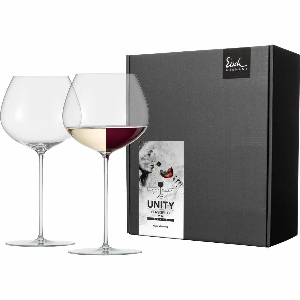 Eisch Germany Rotweinglas Unity Sensis plus 2er Set 765 ml, Kristallglas