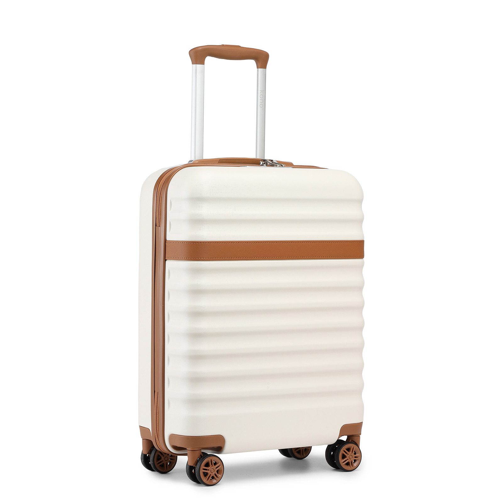 KONO Trolley Handgepäck Koffer Reisekoffer von ABS+PC Hartschalenkoffer günstig online kaufen