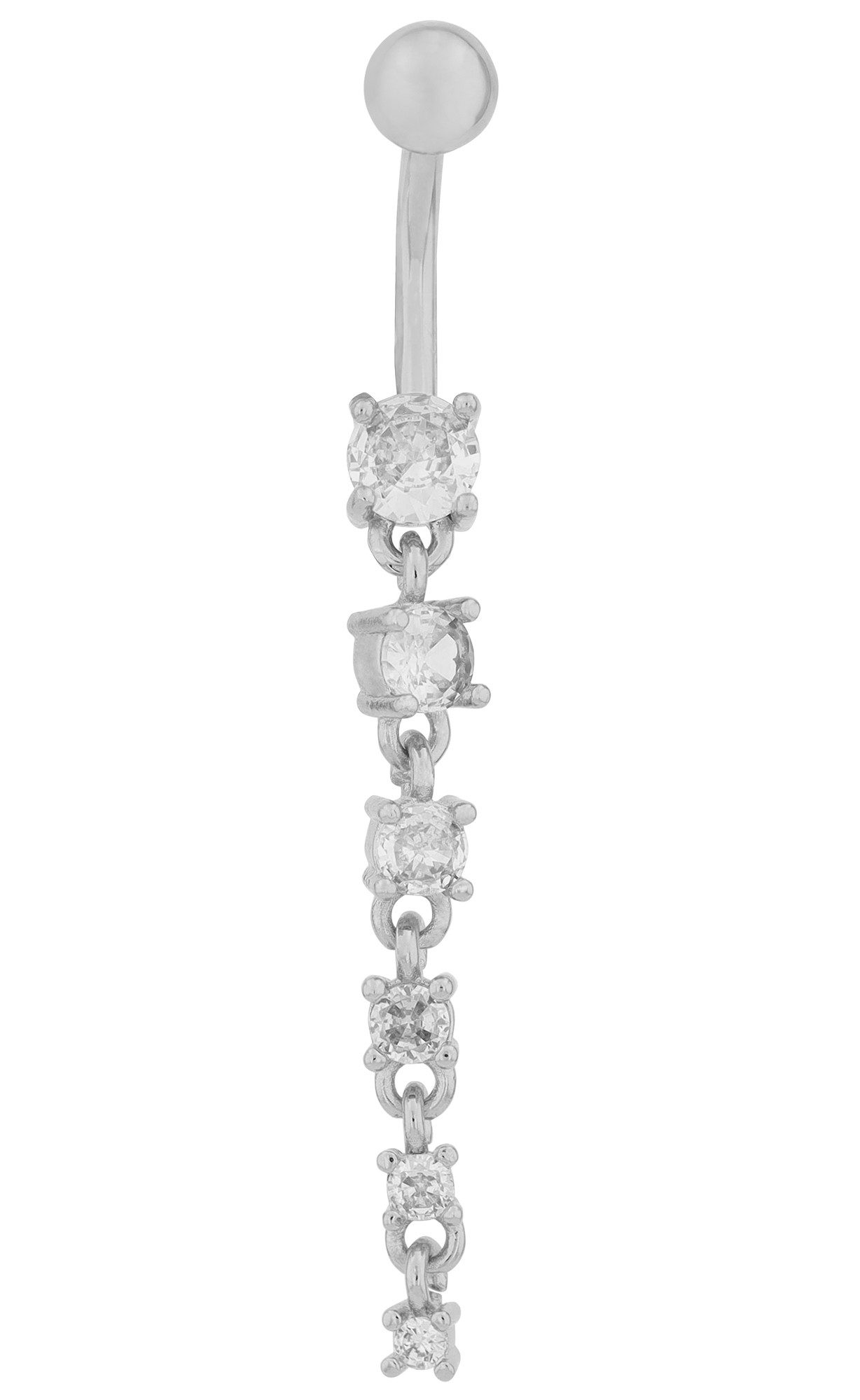 AKZENT Bauchnabelpiercing 5210053 Edelstahl silber günstig online kaufen