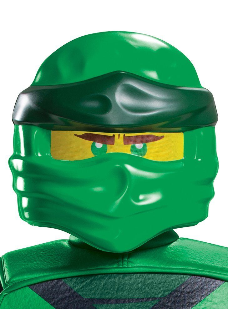 Metamorph Verkleidungsmaske Lego Ninjago – Lloyd Legacy Maske für Kinder, Offiziell lizenzierte Minifigur Maske des Ninjago-Helden