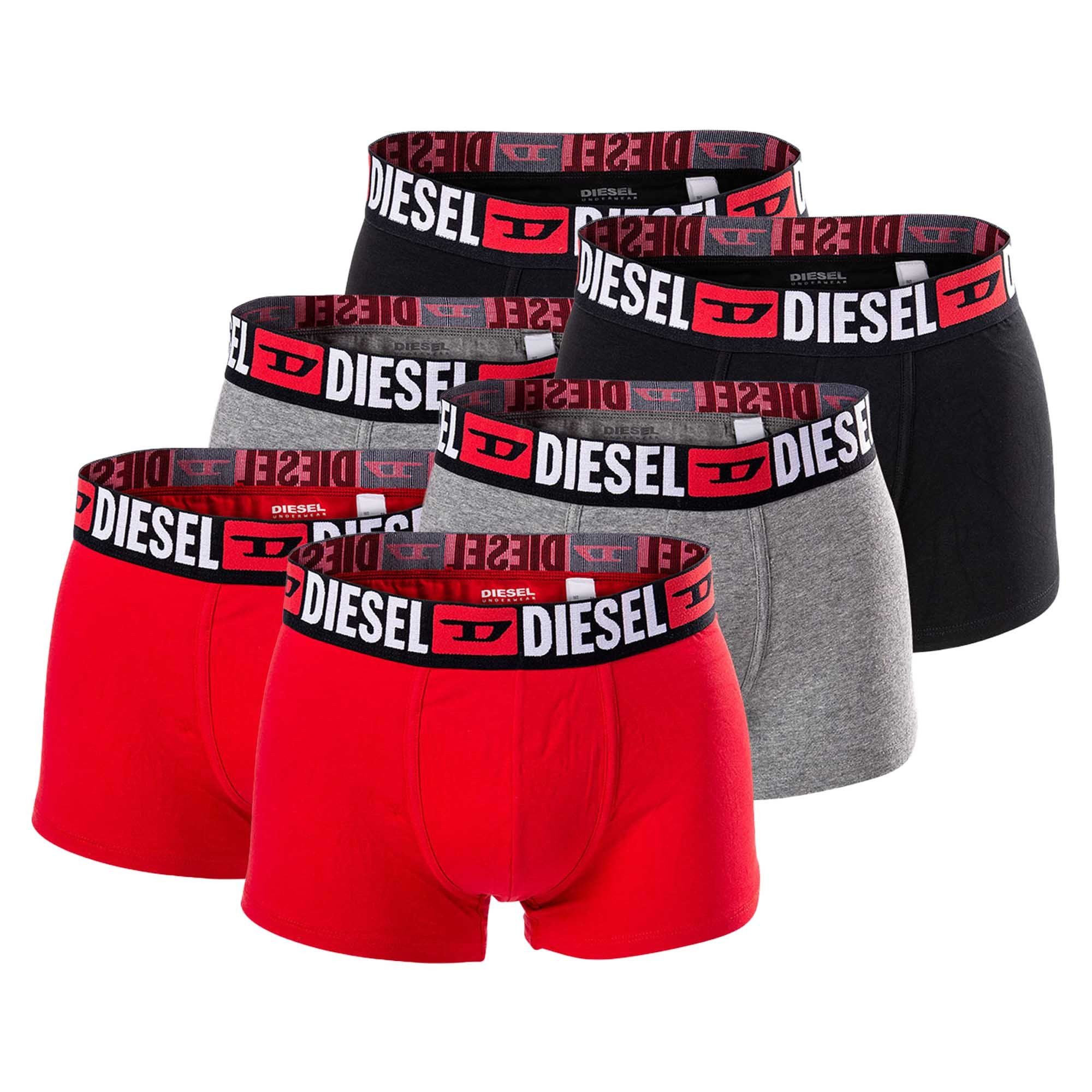 Diesel Boxer Herren Boxershort 6er Pack Baumwolle (Packung, 6er Pack) günstig online kaufen