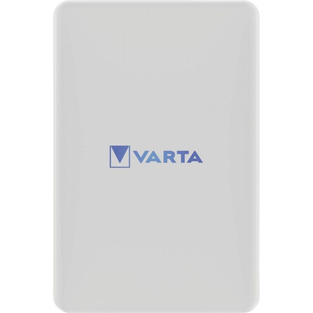 VARTA Varta Mag Pro Wireless Power Bank 5000 - Powerbank Powerbank Varta Mag Pro Wireless Power Bank 5000, Kabelloses Laden mit Qi und magnetischer Fixierung