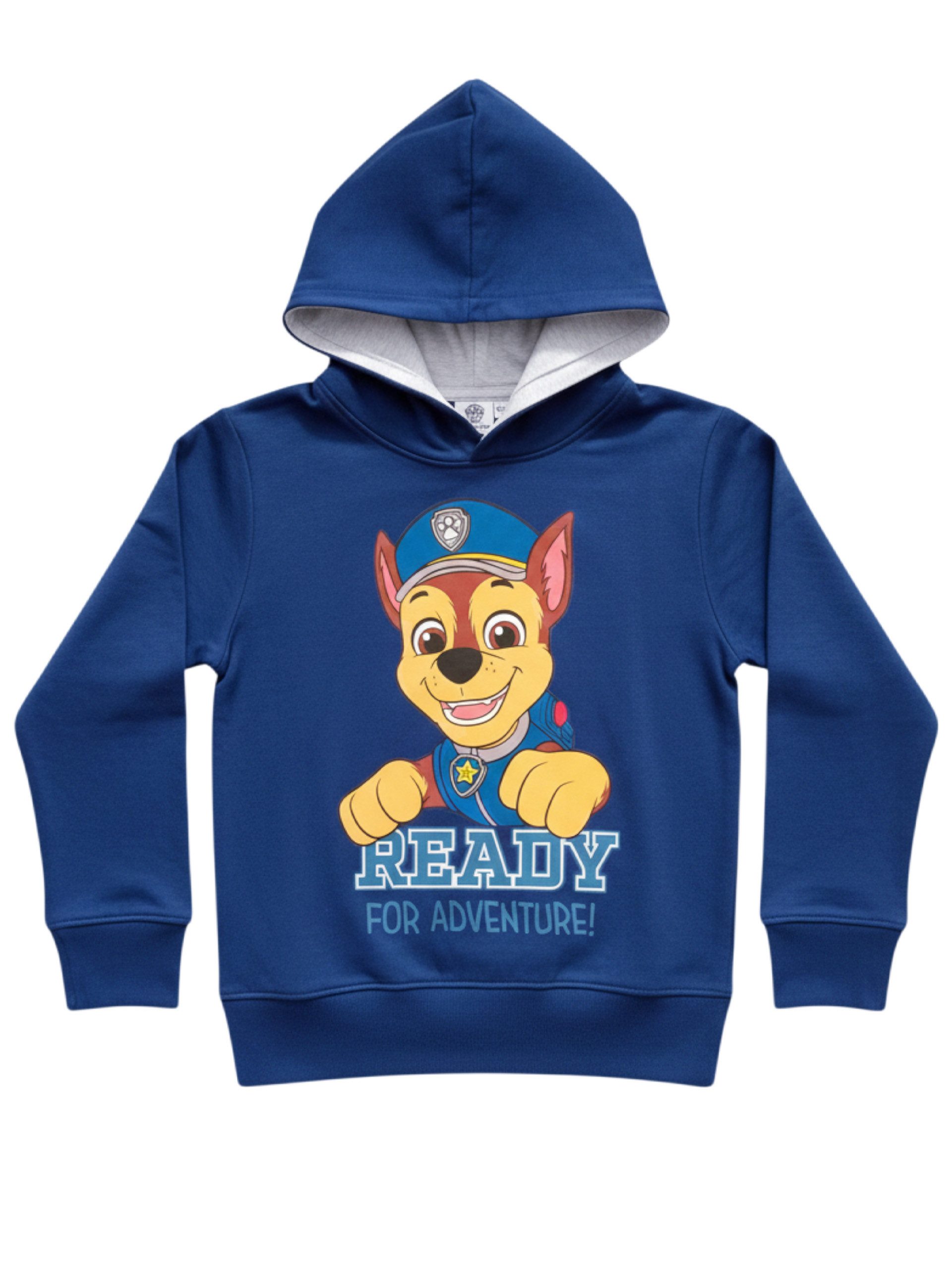 Sweatshirt Paw Patrol Hoodie Chase Adventure Kapuzenpullover Sweatshirt