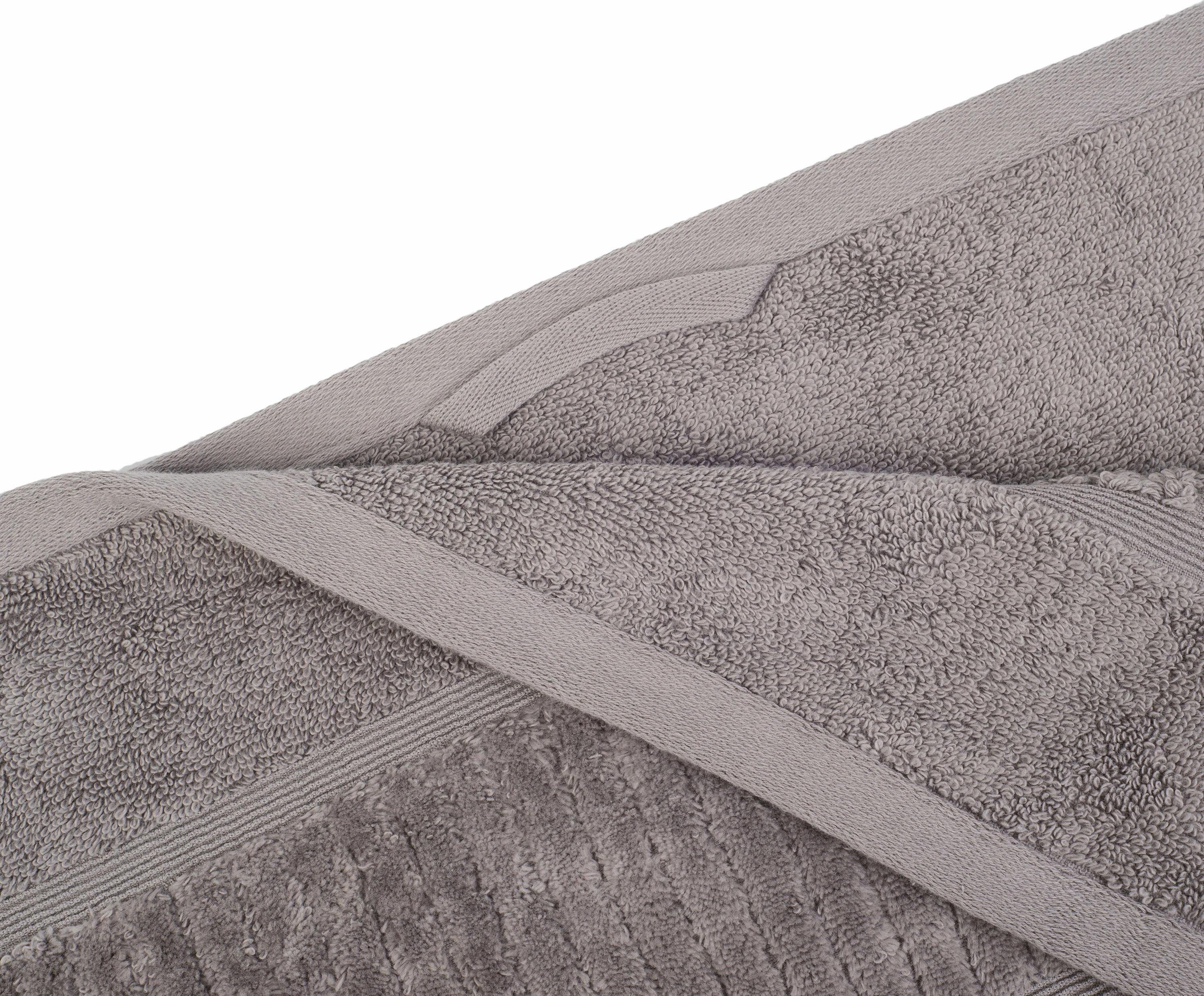 Gözze Badetuch BIO Frottier, Walkfrottee (1-St), Bio-Baumwolle, Uni-Farben, günstig online kaufen