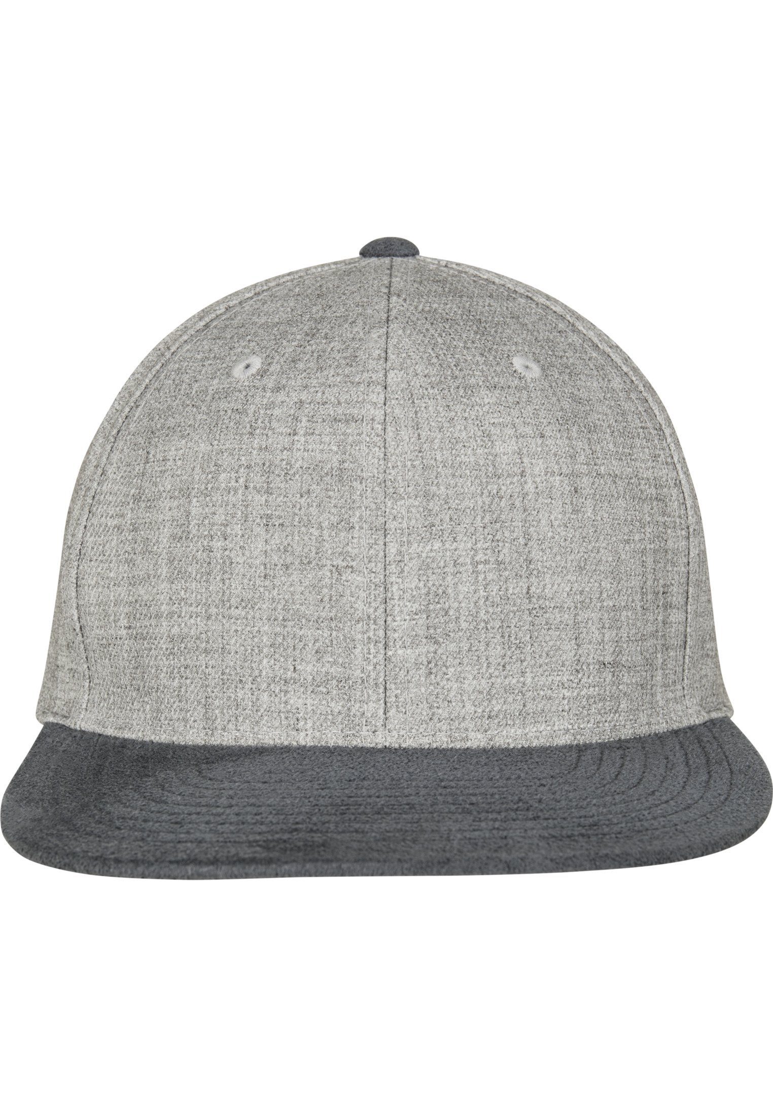 Flexfit Flex Cap Snapback Velour Snapback Melange grey/grey