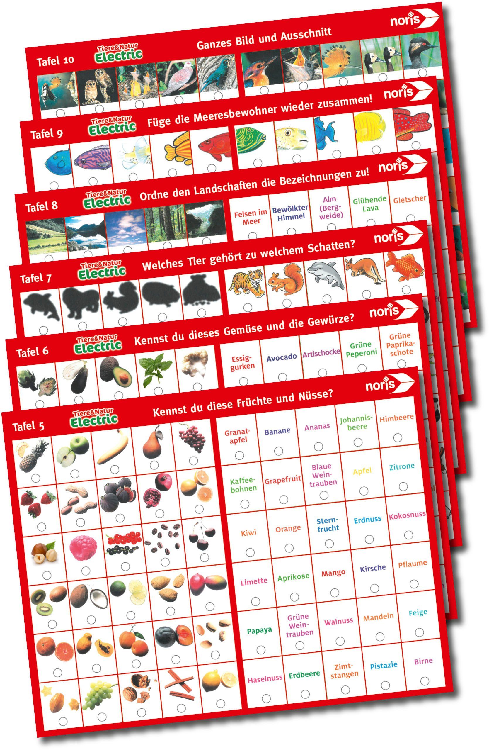 Noris Spiel Tiere und Natur Electric