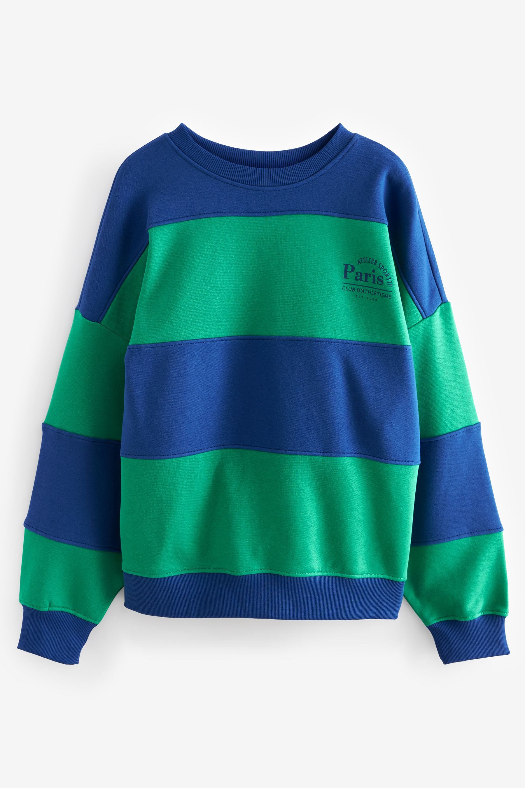 Next Sweatshirt Schweres Relaxed Fit Sweatshirt günstig online kaufen