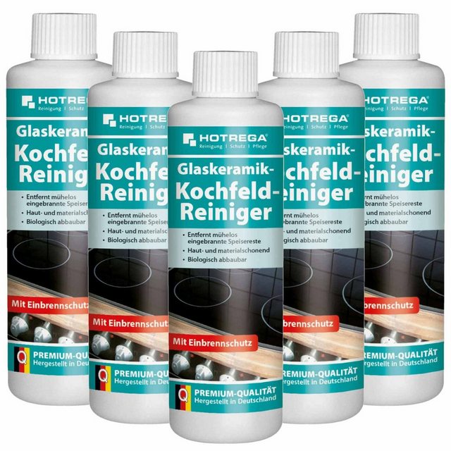 HOTREGA® Glaskeramik Kochfeld Reiniger Sets Küchenreiniger